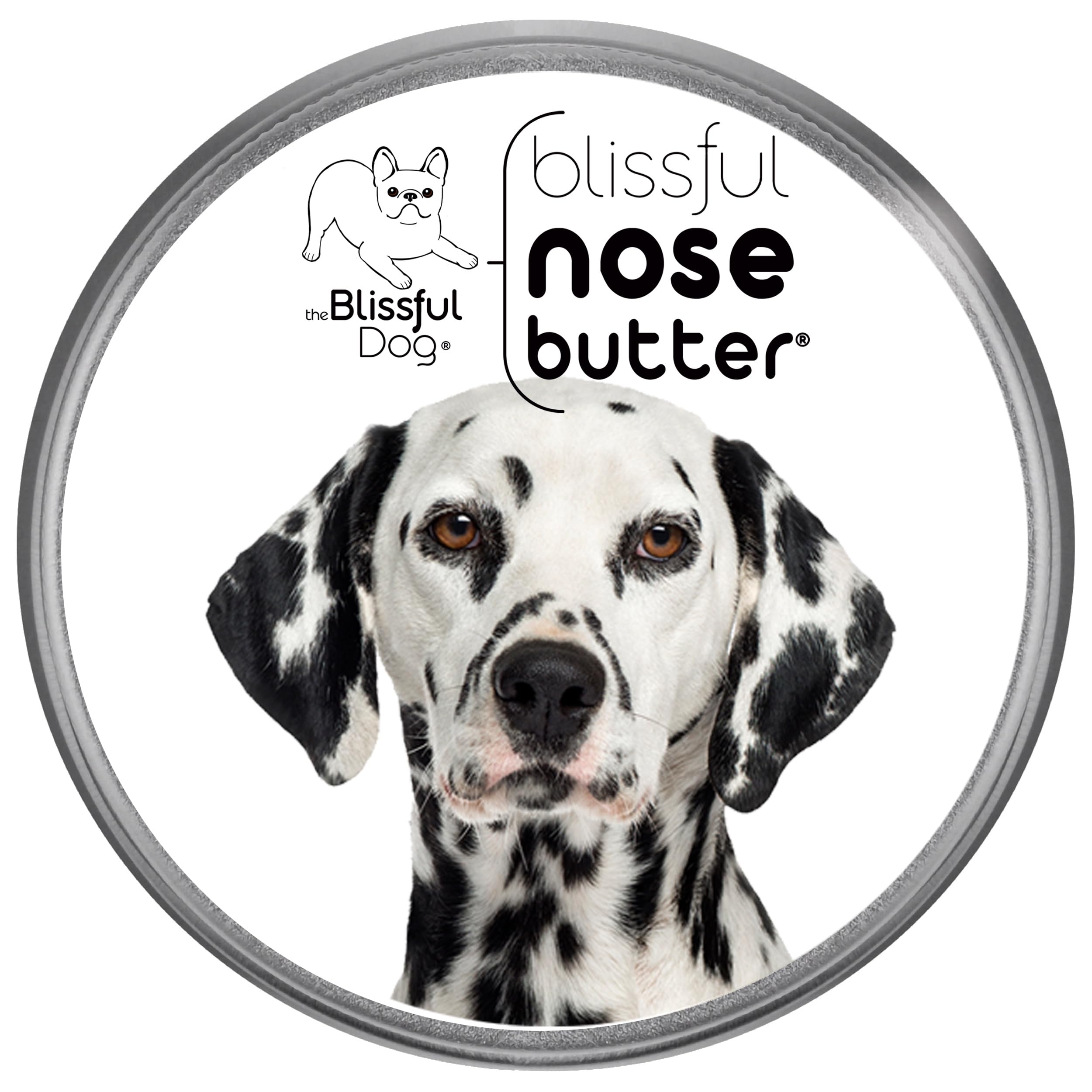 The Blissful Dog Dalmatian Unscented Nose Butter, 2-Ounce