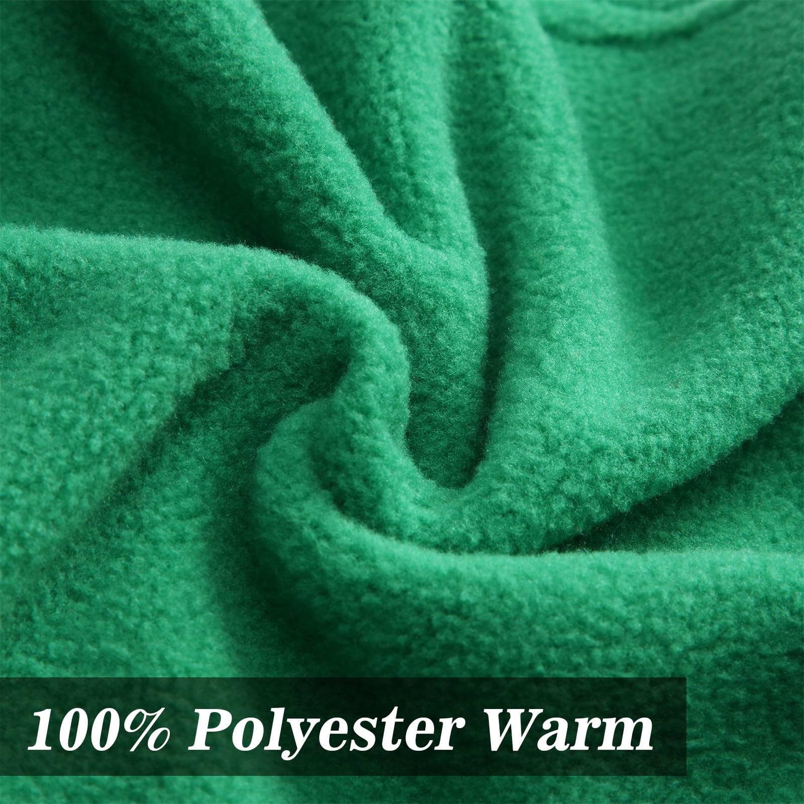 Satinior 4 Pieces Dog Polyester Warmer Vest Sweater Warm Pullover Jacket With D-Ring Leash Cold Weather Coat Hoodie For Small An