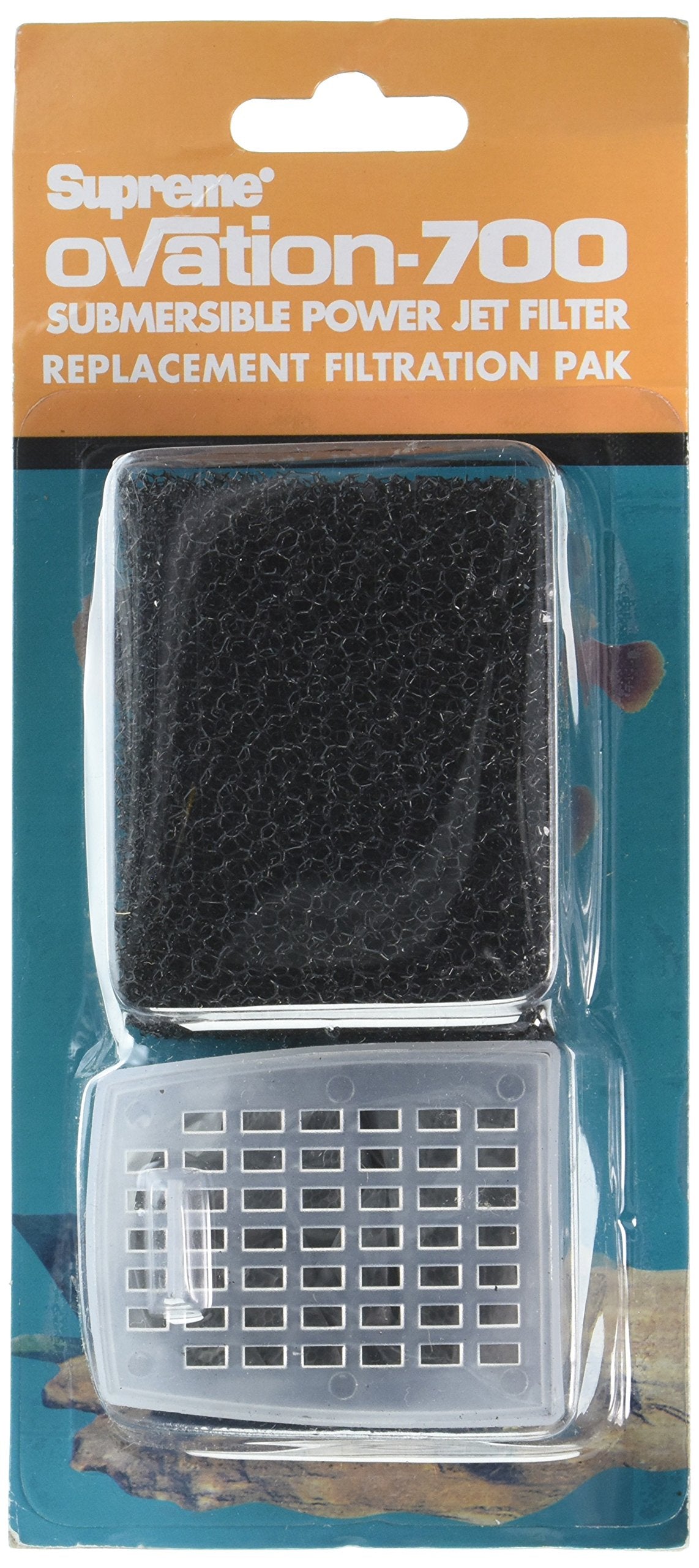 Supreme (Danner) Asp11727 Polyester And Foam Ovation 700 Replacement Filter Media For Aquarium