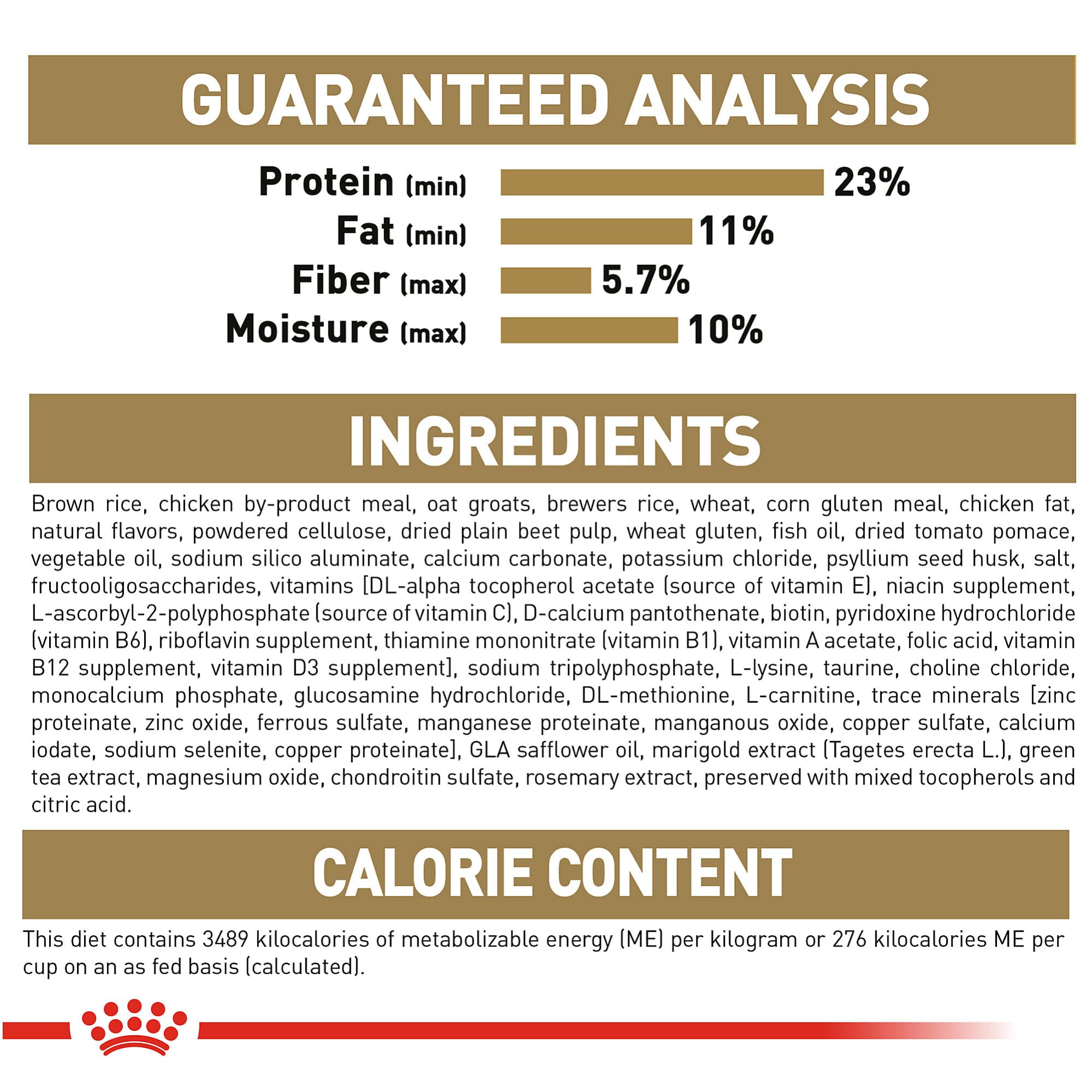 Royal Canin Golden Retriever Adult Dry Dog Food, 17 lb Bag