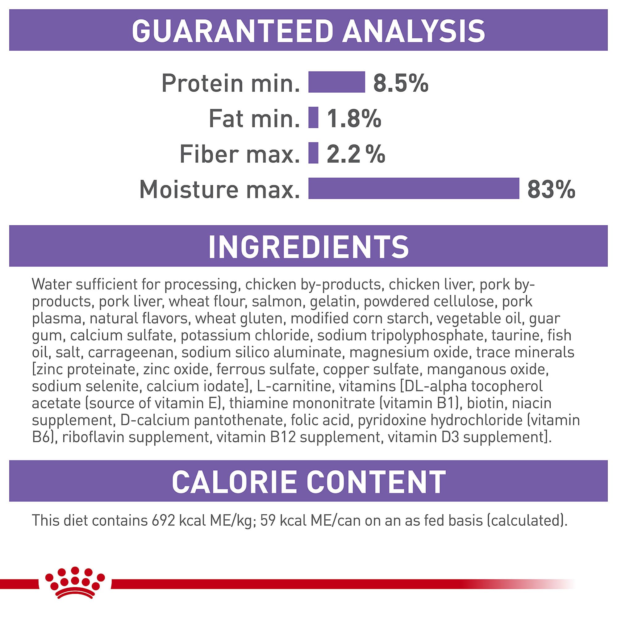 Royal Canin Feline Health Nutrition Spayed/Neutered Thin Slices In Gravy Canned Cat Food, 3 oz can (24-count)