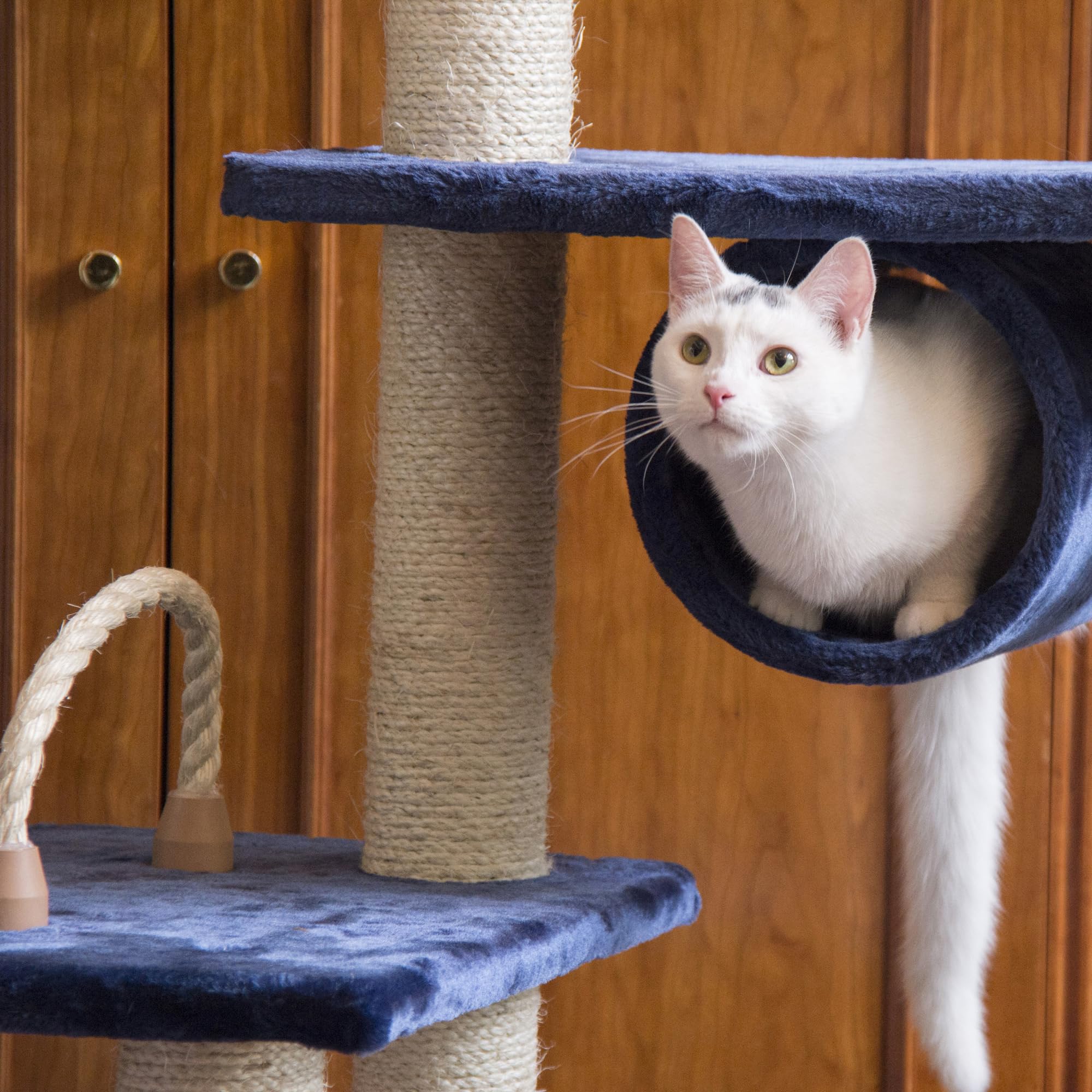 Armarkat Cat Tree Model A7101, Navy Blue