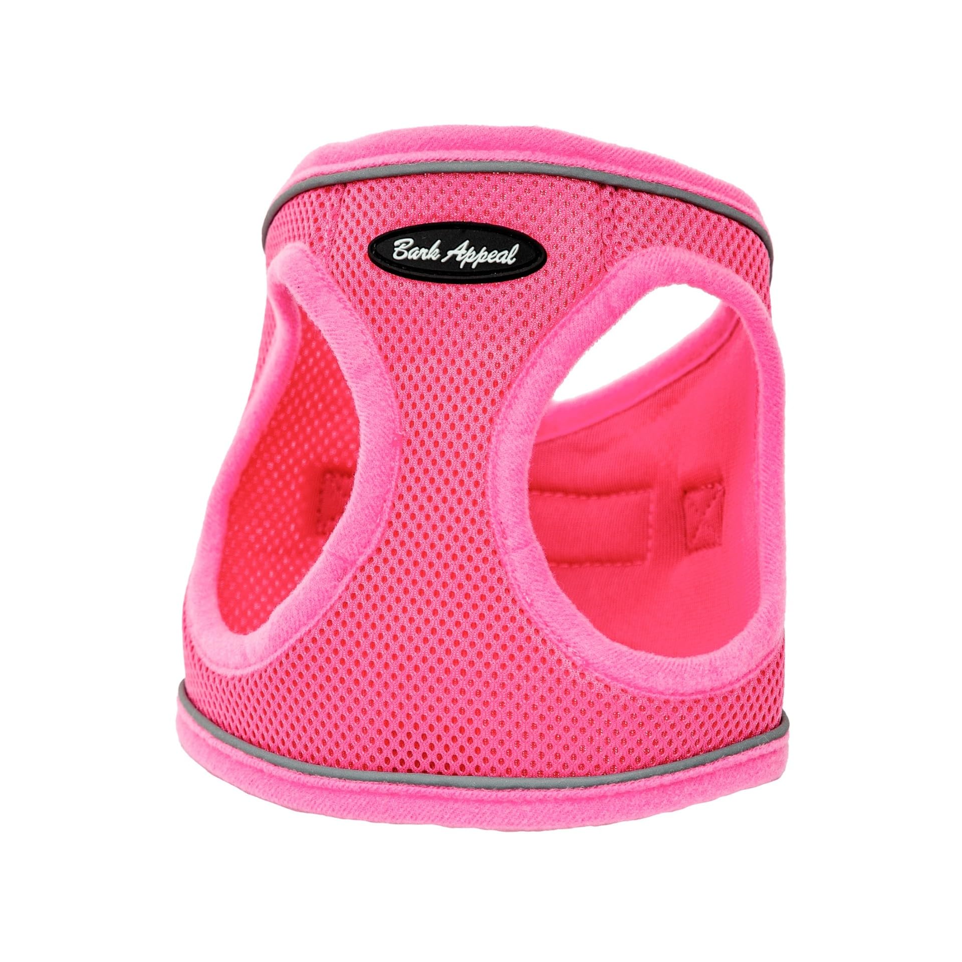 Bark Appeal Reflective Mesh Step In Harness (Pink, S)