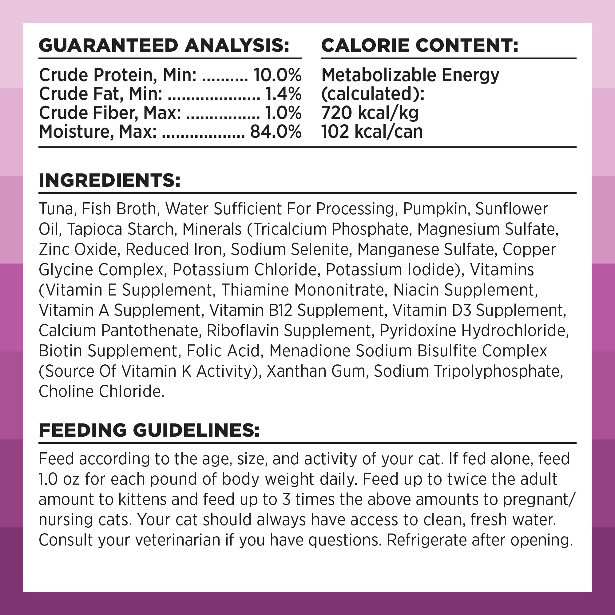 BIXBI Rawbble Shredded Tuna & Pumpkin Recipe Cans - Grain Free, Protein Rich Wet Cat Food - (5 Ounce Cans, Case of 24)