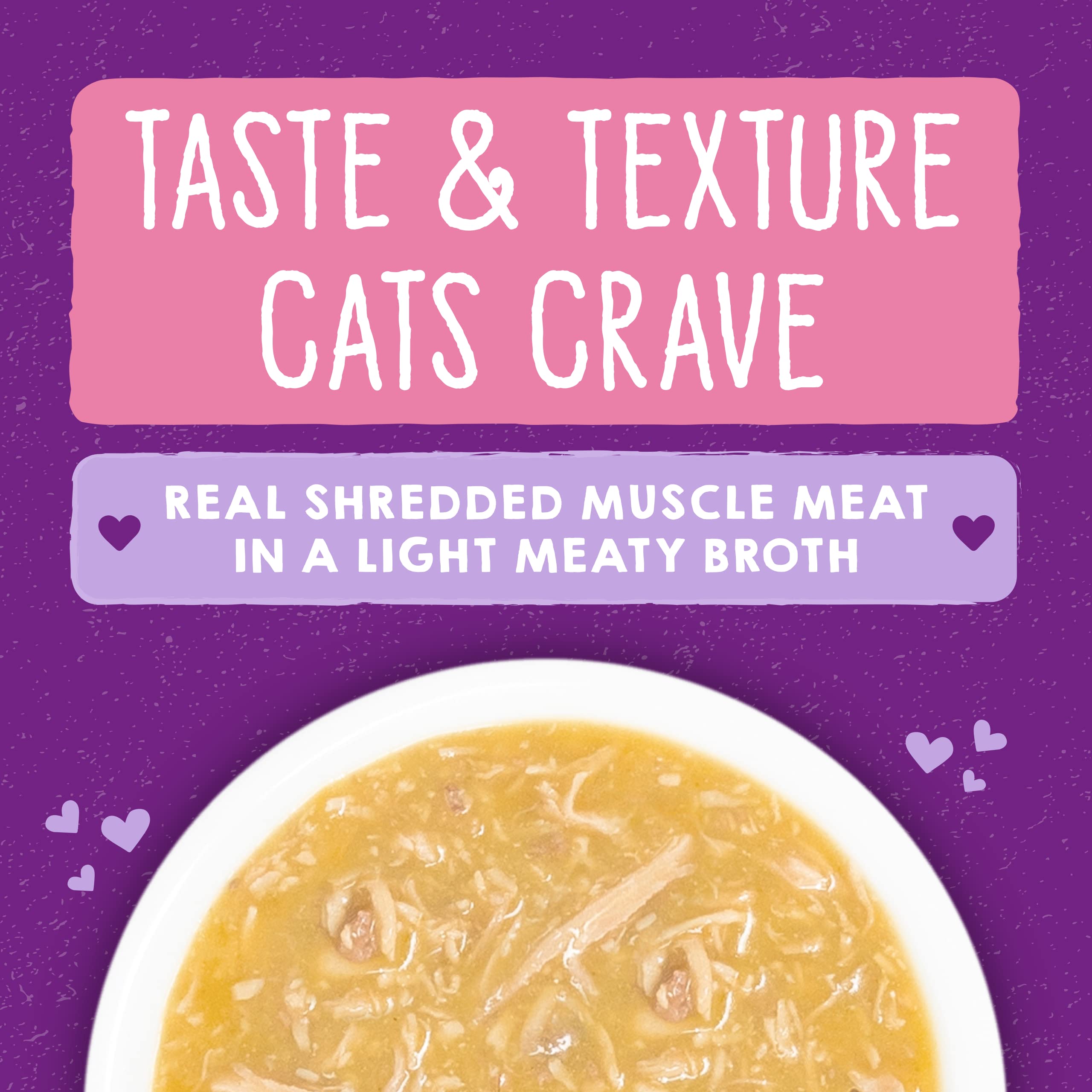 Stella & Chewys Carnivore Cravings Savory Shreds Cans - Grain Free, Protein Rich Wet Cat Food - Cage-Free Chicken & Wild-Caught