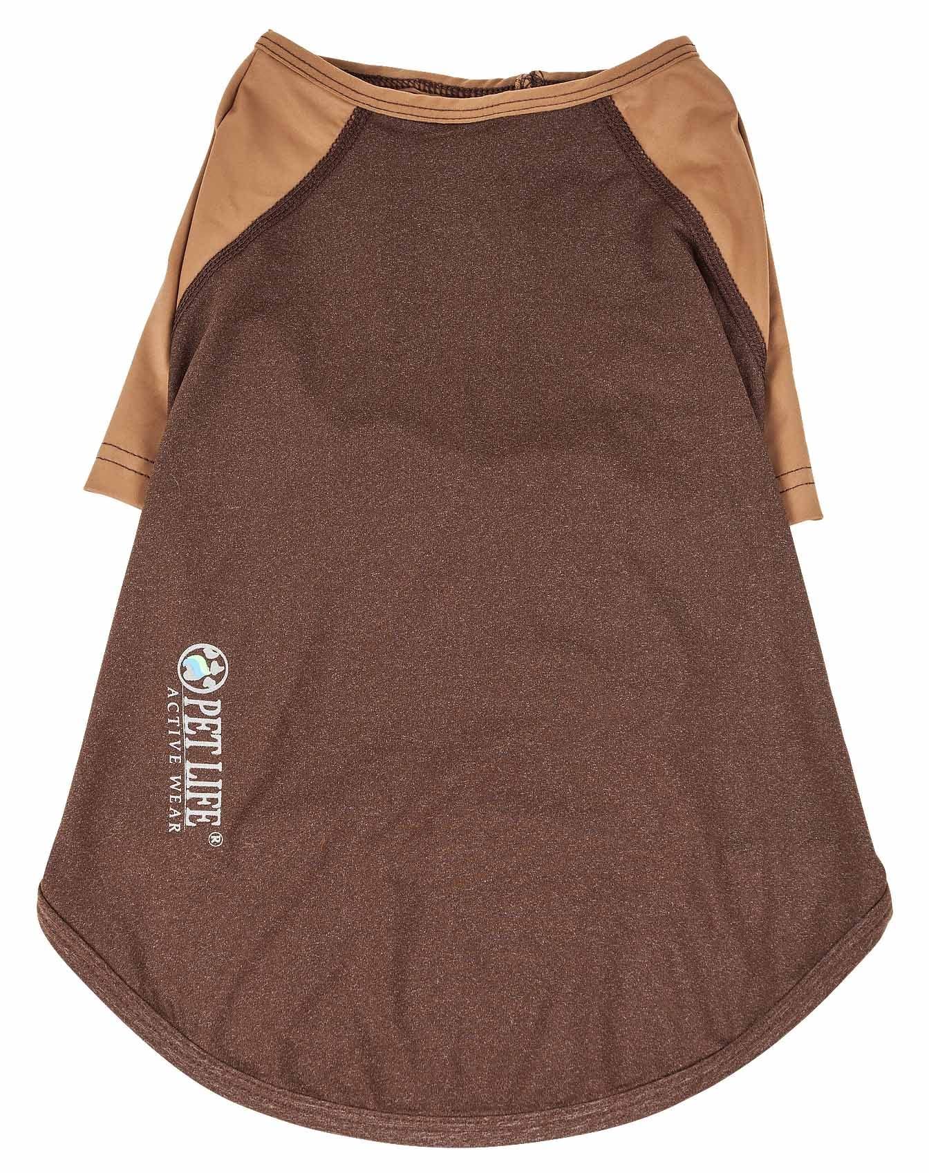 Pet Life  Active 'Hybreed' 4-Way Stretch Two-Toned Performance Dog T-Shirt