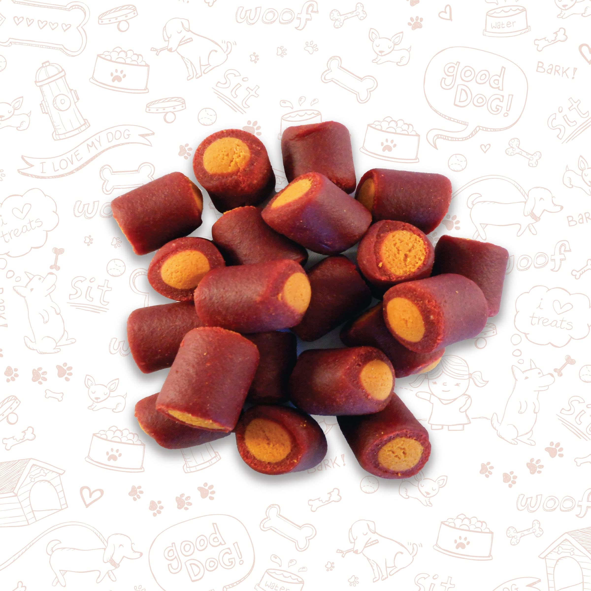 Meaty Treats Mini Dogs Beef & Cheese Flavor Soft & Chewy Dog Treats, 25-oz.