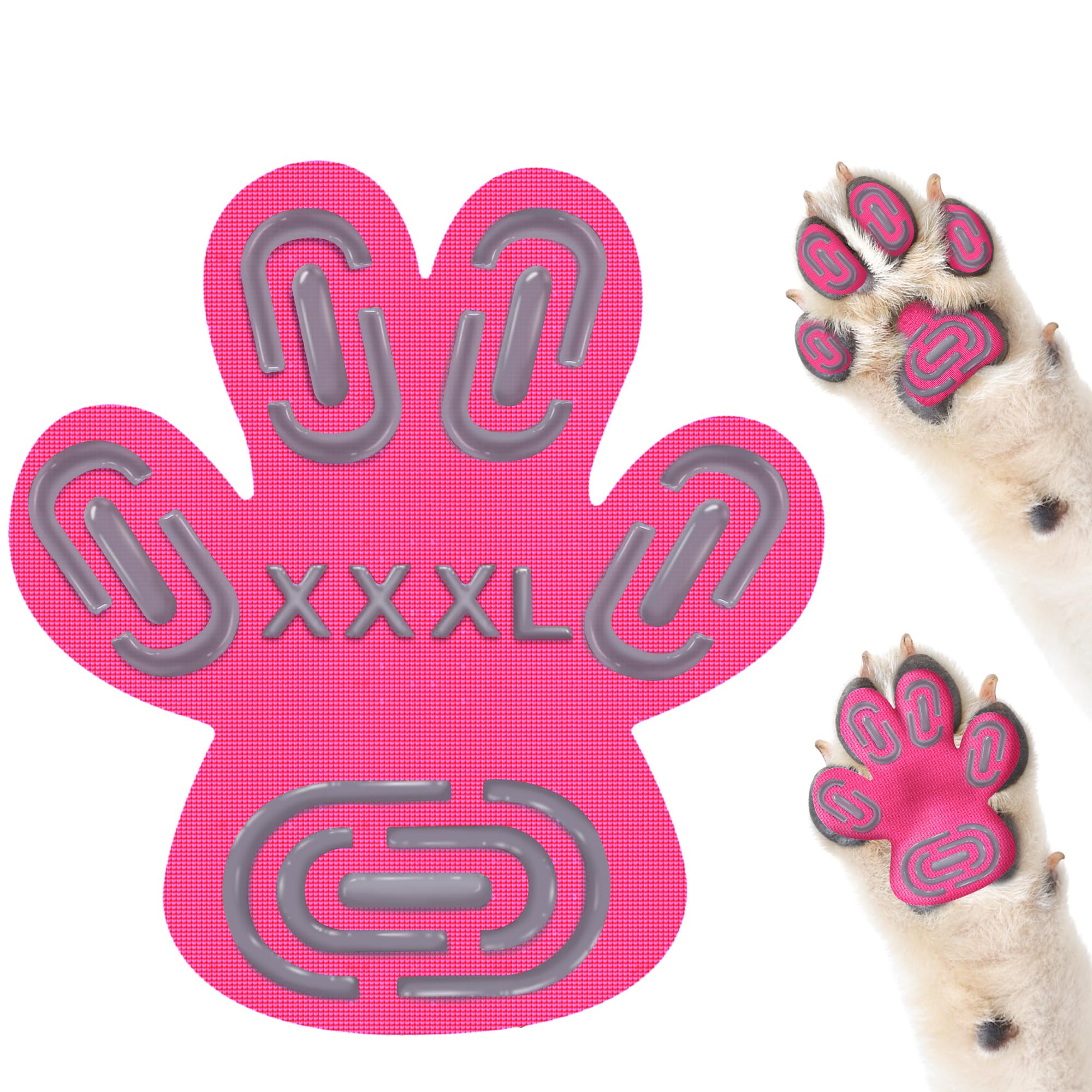 Non-Slip Dog Paw Protector Pads For Senior Dogs, Dog Paw Adhesive Pads On Hardwood Floor,Pets Essentials With Strong Traction,Pi