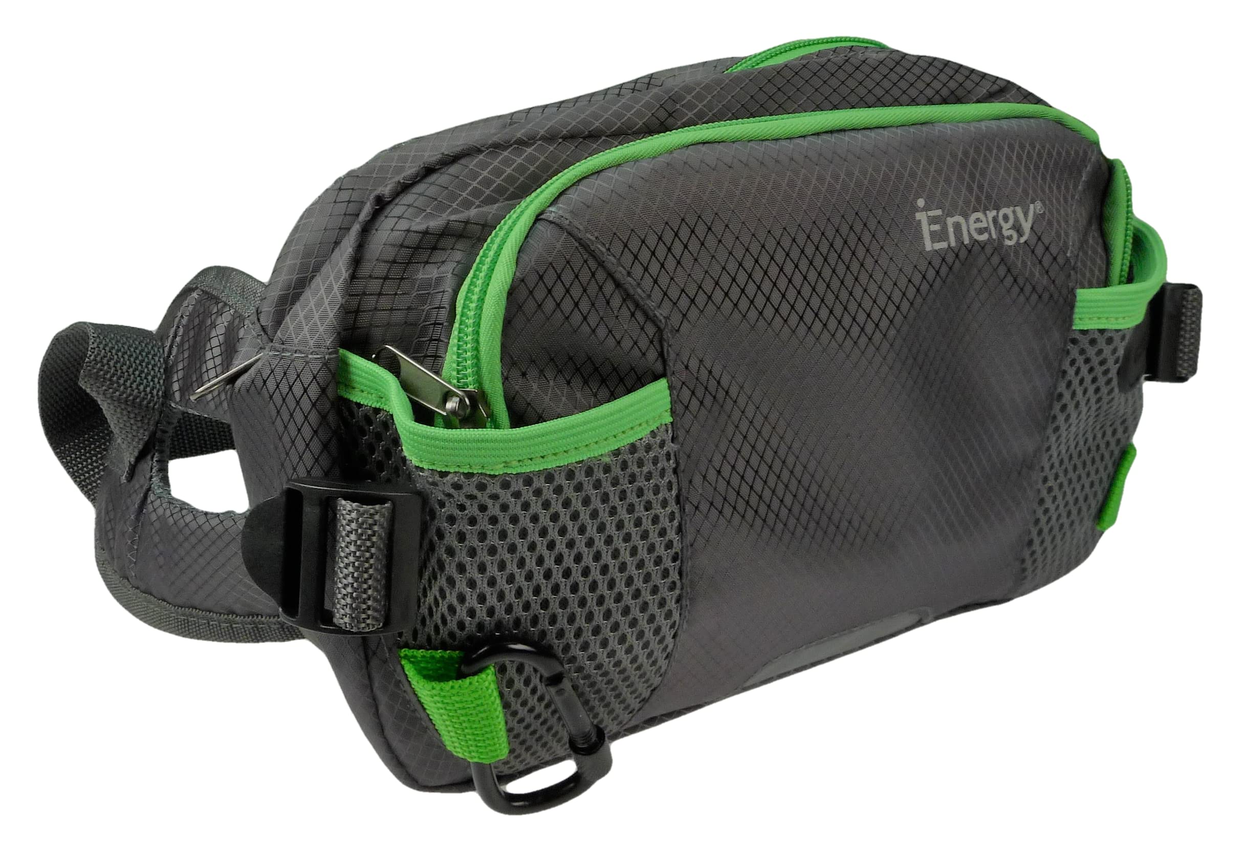 iEnergy?PAT Waist Belt for Dog Owners - Durable bumbag for Dog Walking (Green)