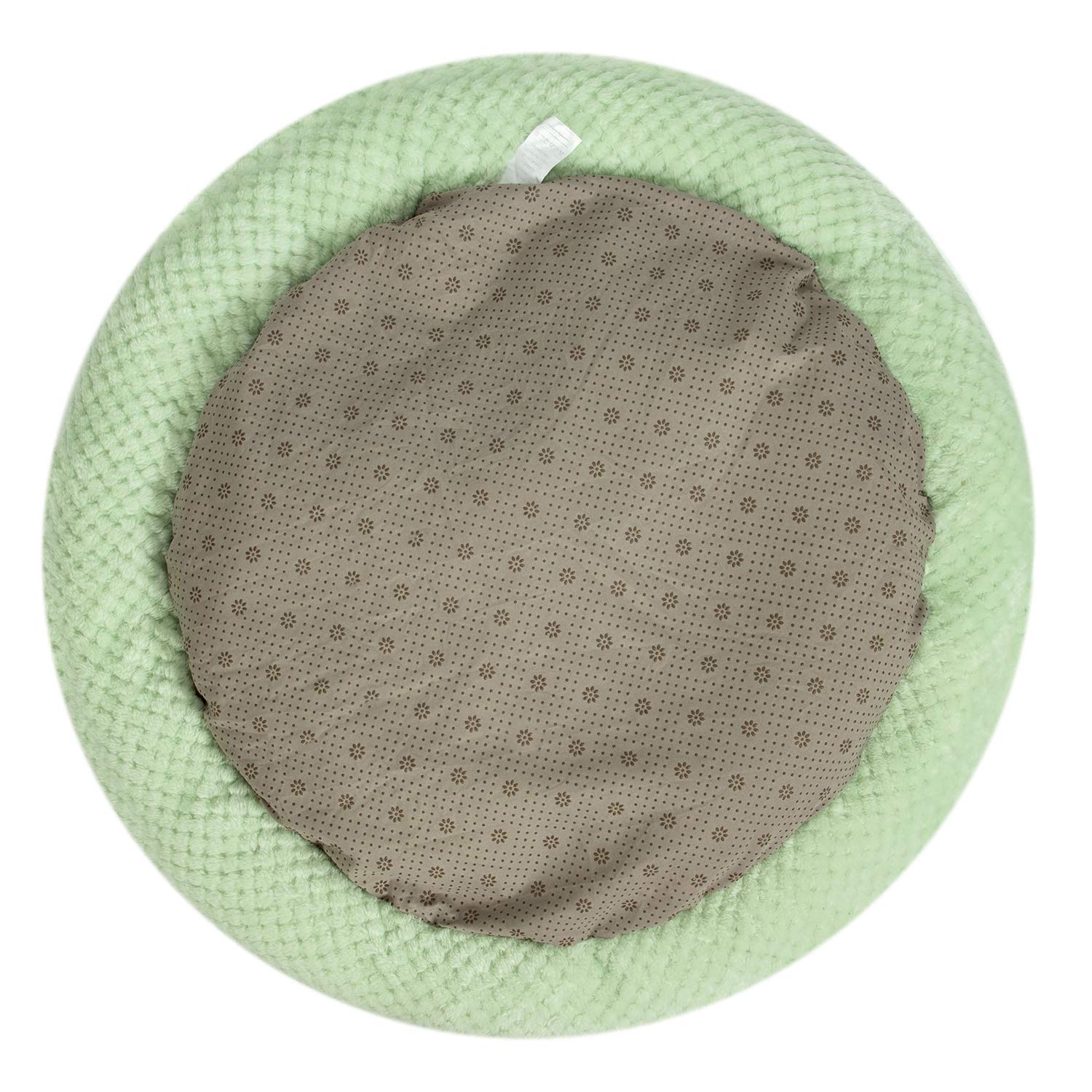Wonder Miracle Fuzzy Deluxe Pet Beds, Super Plush Dog Or Cat Beds Ideal For Dog Crates, Machine Wash & Dryer Friendly (24'' X 24