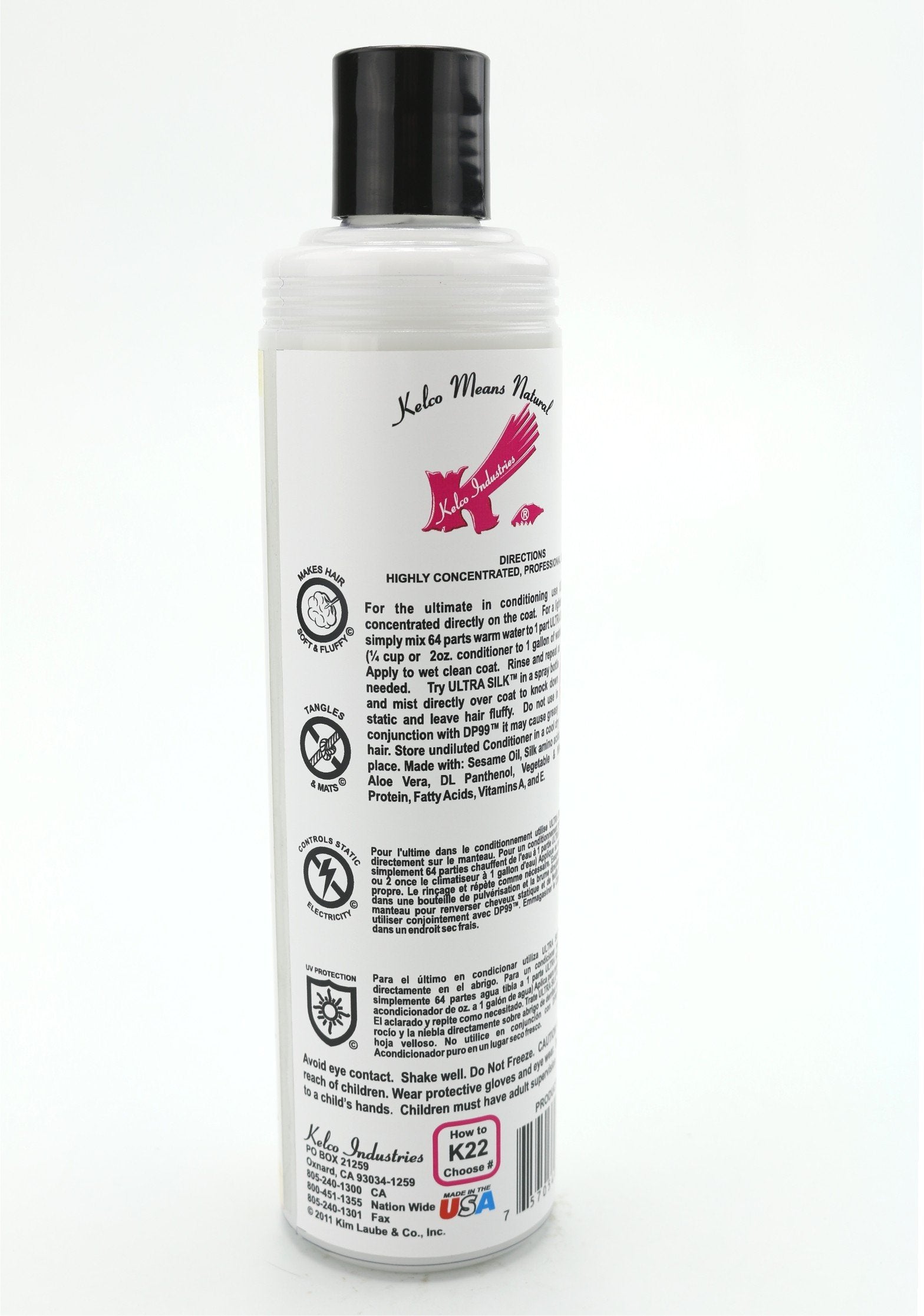 Kelco 64:1 Ultra Silk Conditioner, 11.7 Fl. Oz.