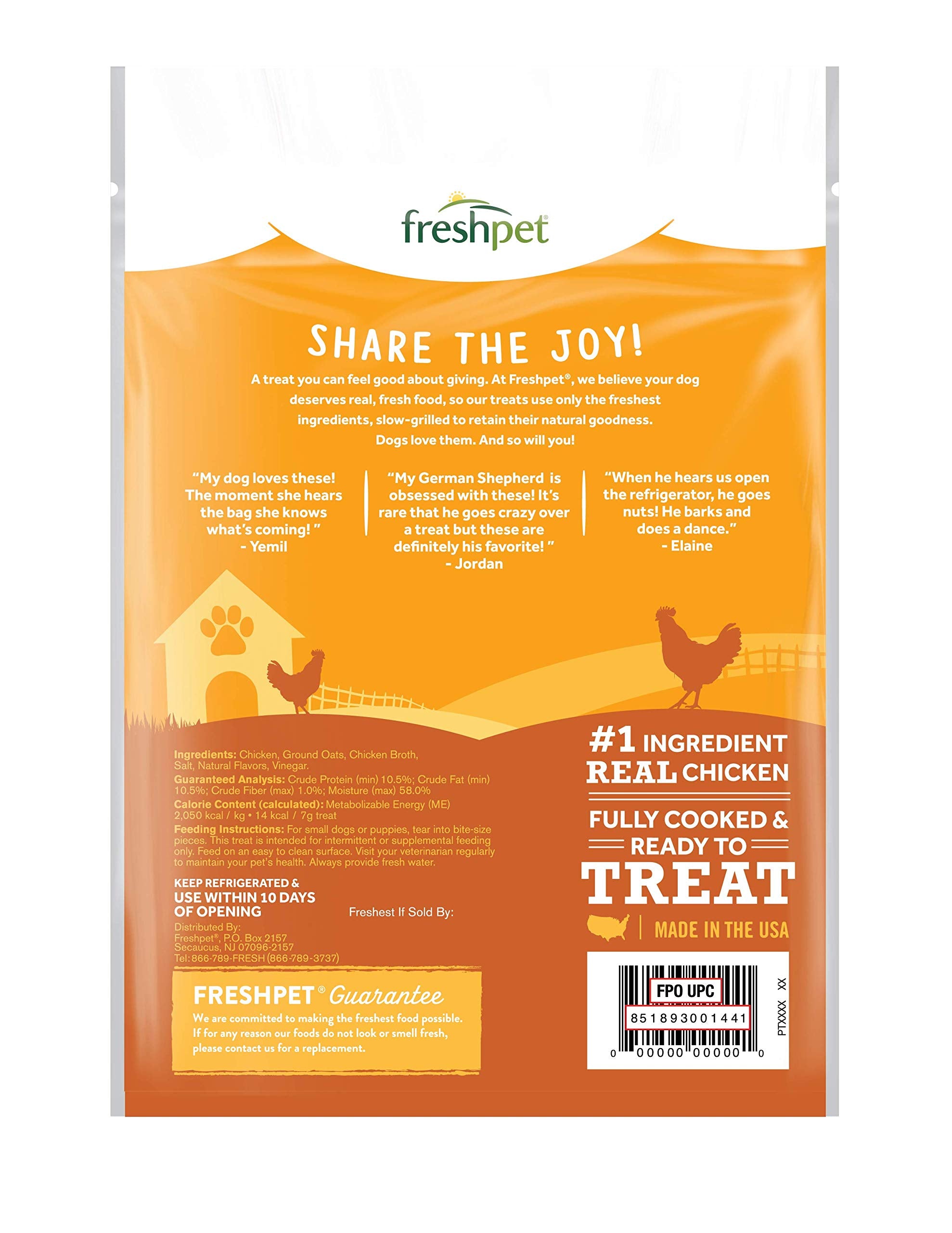 Select Dog Joy Chicken Treats, 8 Oz