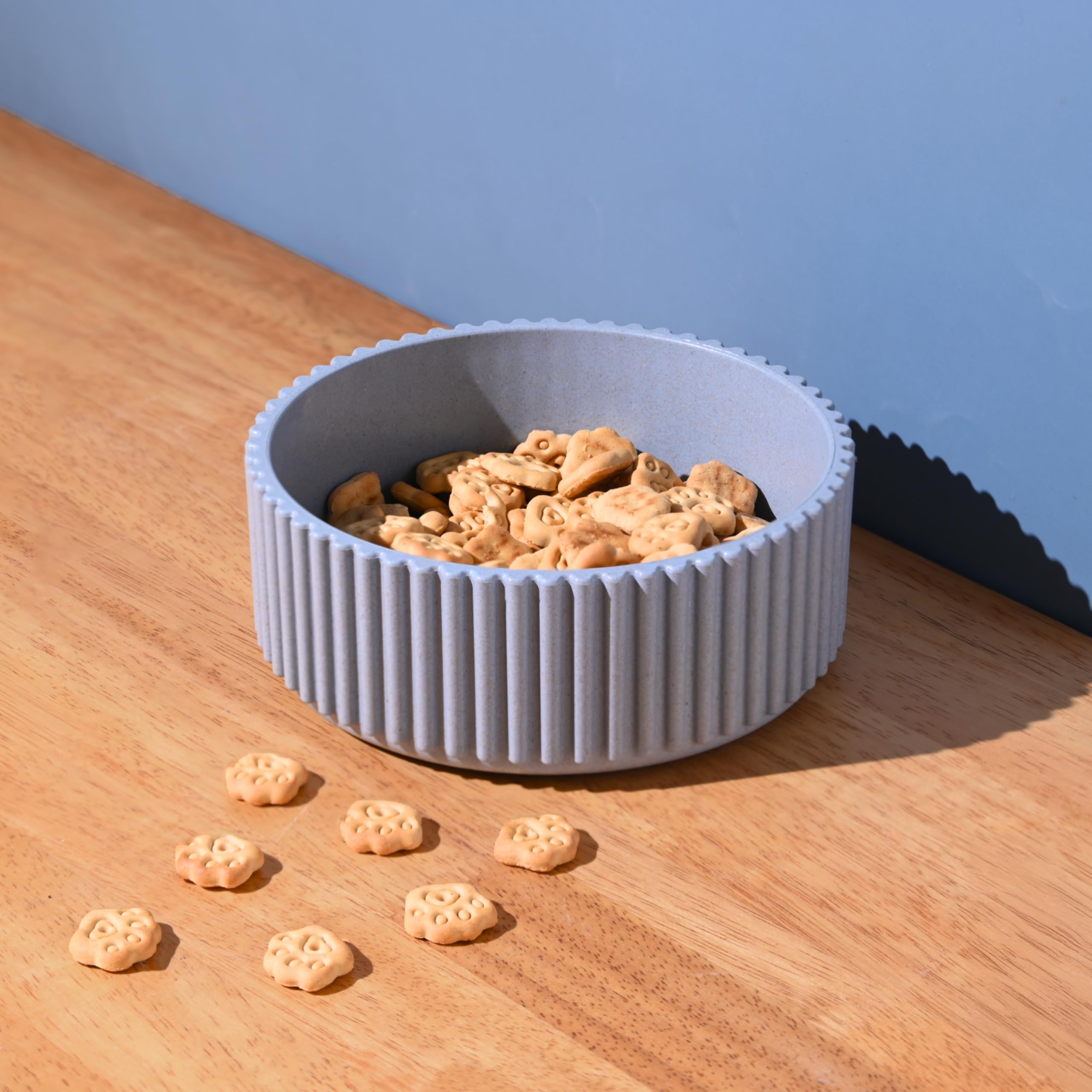 Eha Earth Friendly Ecocog Dog Food Bowl | Set Of 1, 750 Ml | AntiSkid Dog Bowl & Cat Bowl | Cat Food Bowls | Pet Bowl Made With