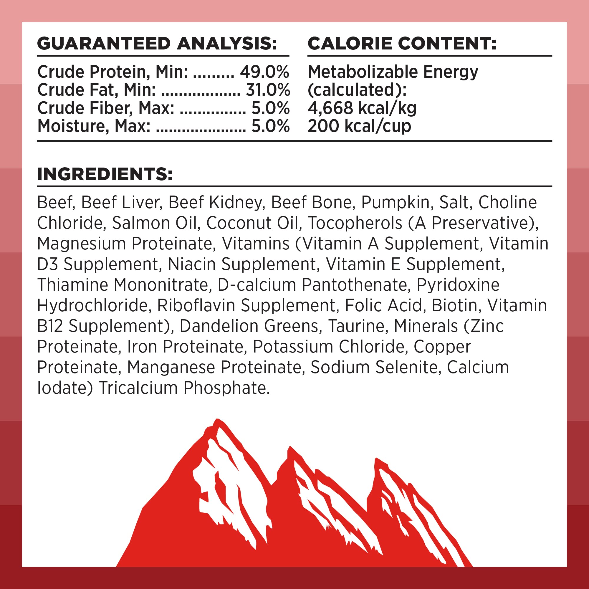 BIXBI Rawbble Freeze Dried Cat Food, Beef Recipe, 10 oz - 97% Meat and Organs, No Fillers - Pantry-Friendly Raw Cat Food for Mea