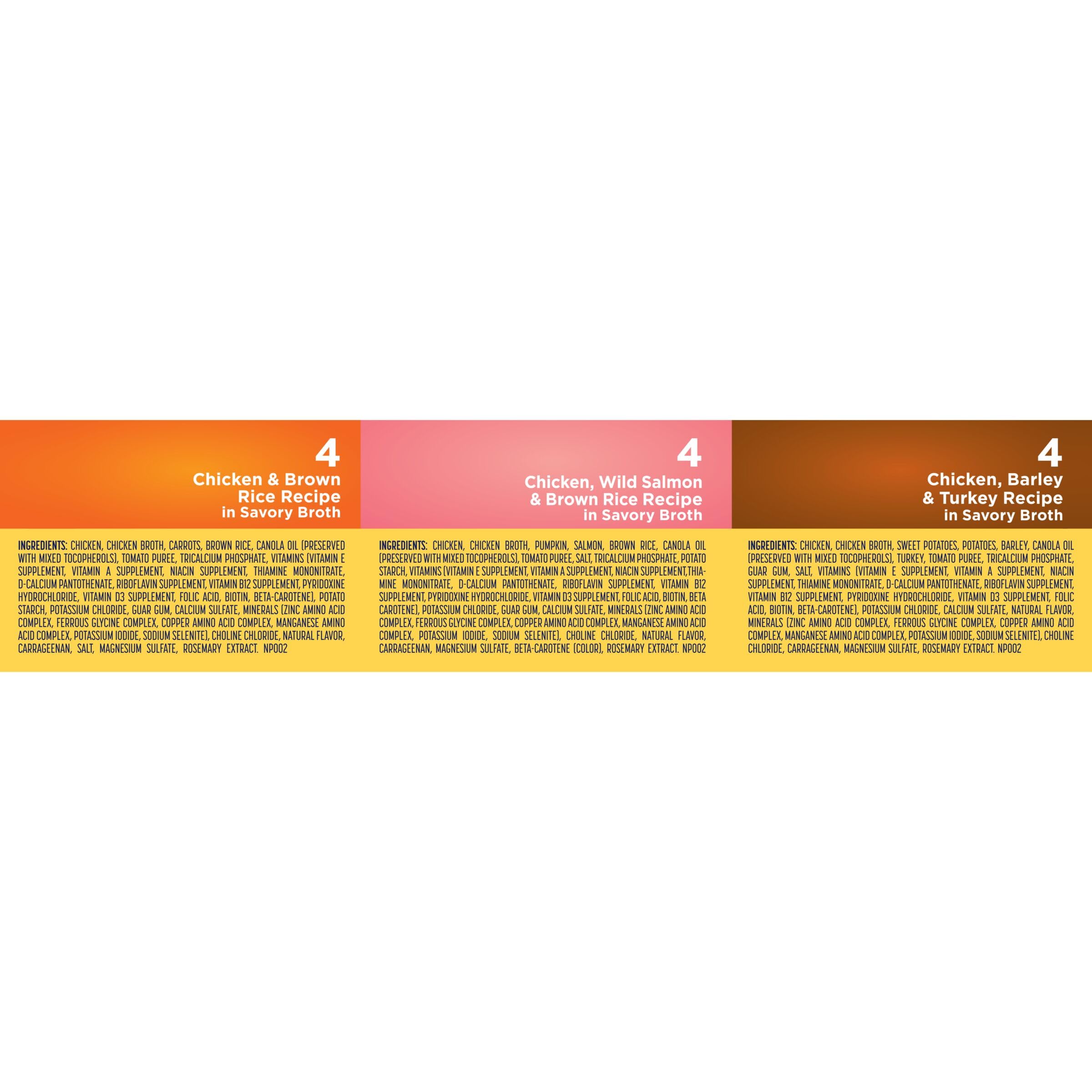 Natures Recipe Wet Dog Food, Variety Pack, 2.75 Ounce Cup (Pack of 12) - Packaging may vary