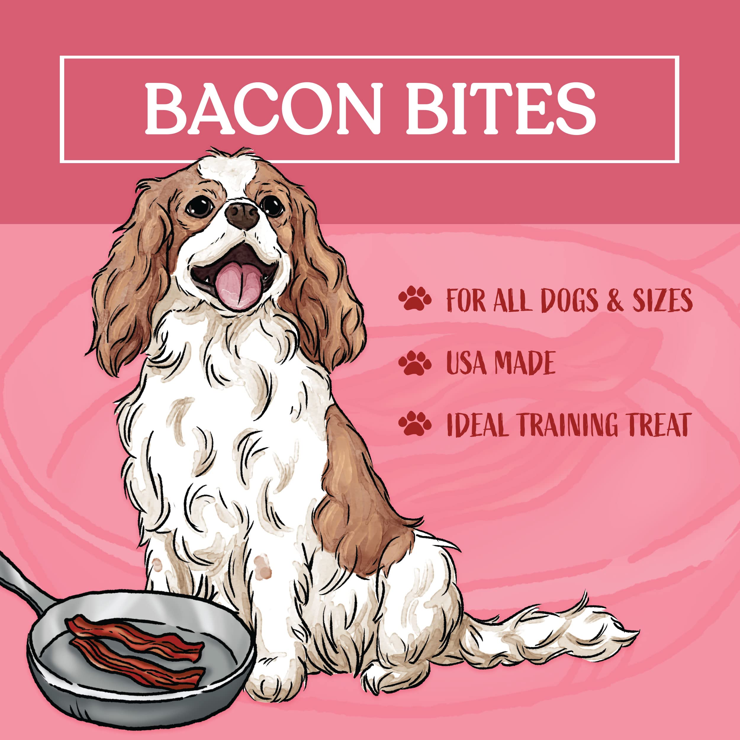 Himalayan Dog Cookies Bacon Bits 14Oz