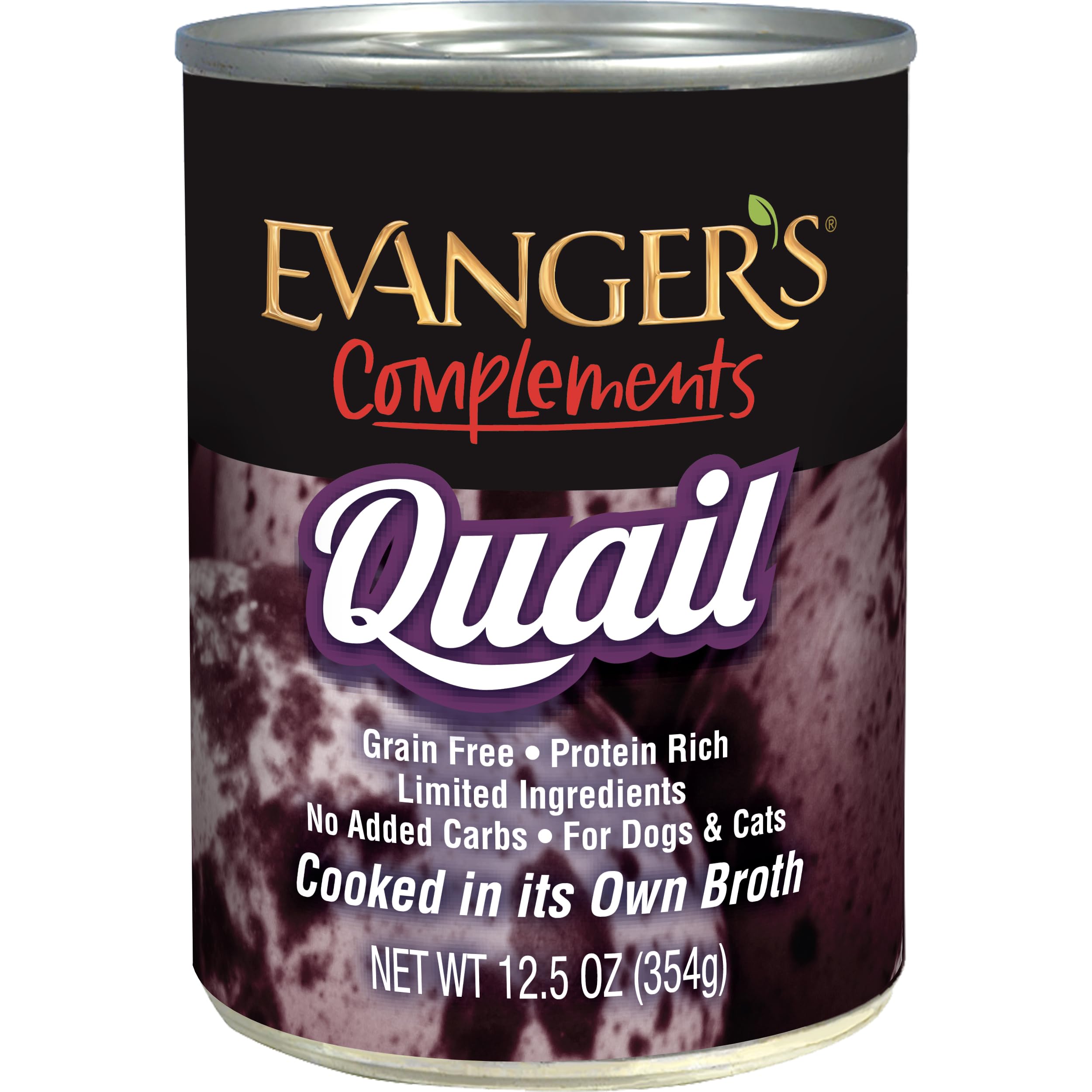 Evangers Grain-Free Quail for Dogs & Cats