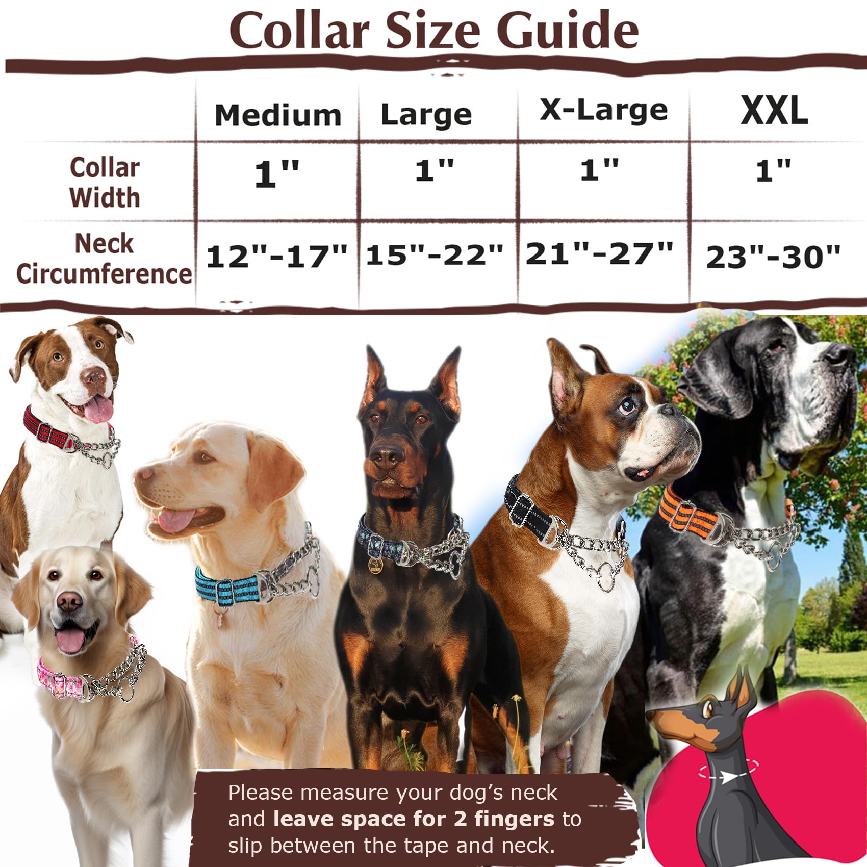 Martingale Collar For Dogs With Pink Daisy,Reflective Nylon Adjustable No Pull Dog Training Chain Collar Training, Walking, Hunt