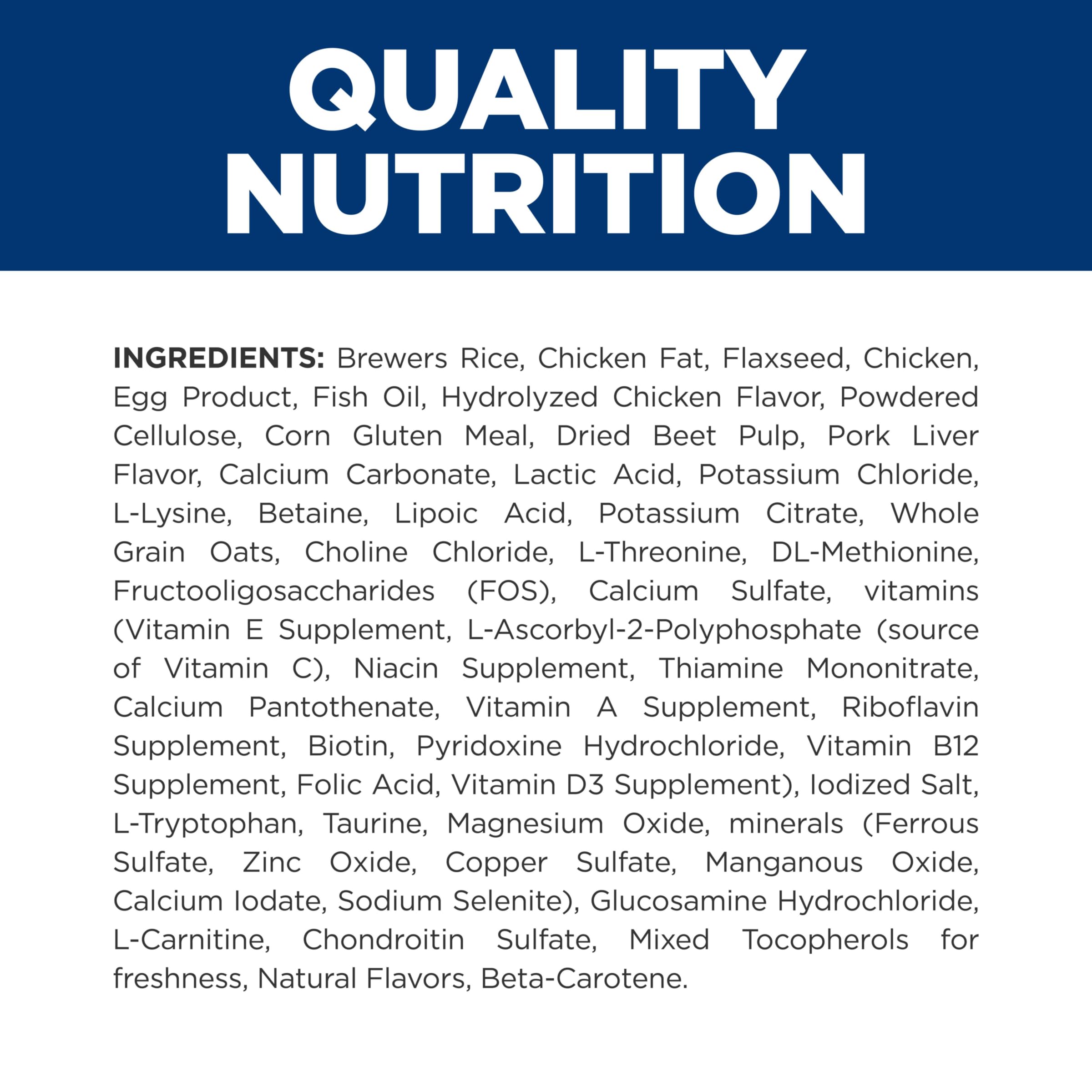 Hills Prescription Diet k/d Kidney Care + j/d Joint Care Chicken Flavor Dry Dog Food, Veterinary Diet, 8.5 lb. Bag