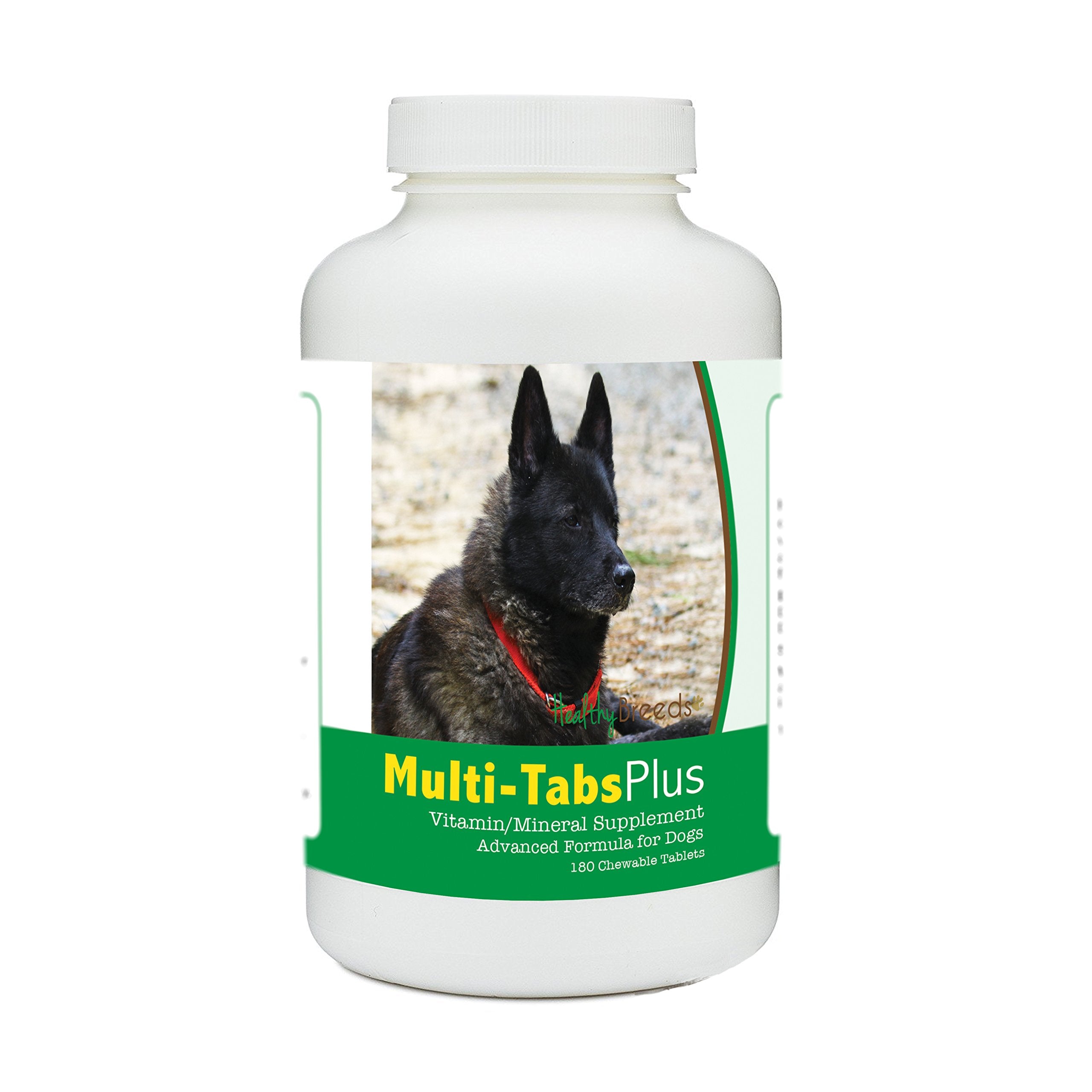 Healthy Breeds Norwegian Elkhound Multi-Tabs Plus Chewable Tablets 180 Count