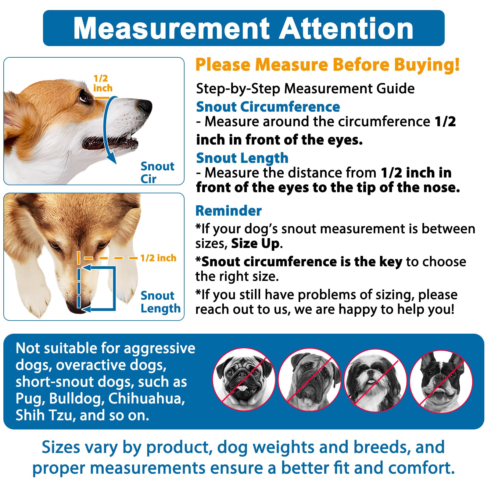 Luckypaw Dog Muzzle, Mesh Muzzle For Small Medium Large Dogs, Soft Dog Muzzle To Prevent Biting Chewing, Drinkable Breathable Ad