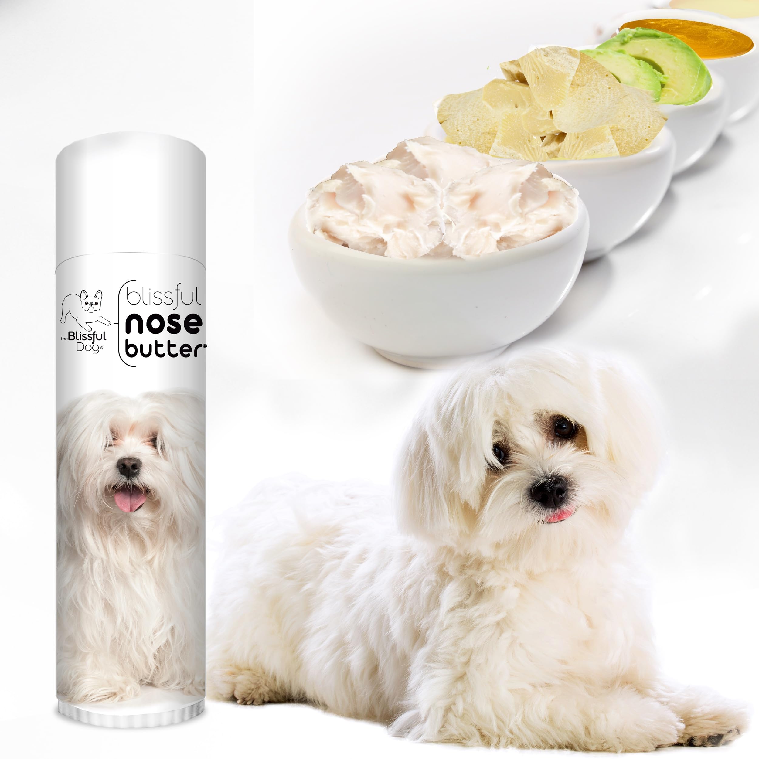 The Blissful Dog Coton De Tulear Unscented Nose Butter, 0.50-Ounce
