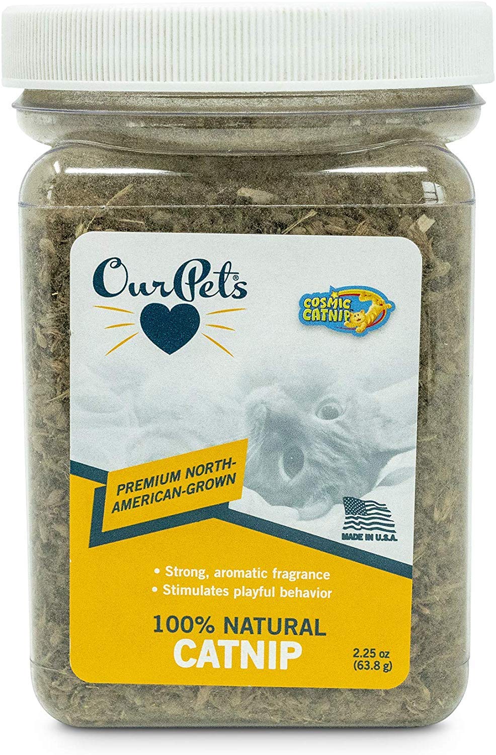 Catnip Jar [Set of 2] Size: 2.25 Ounces