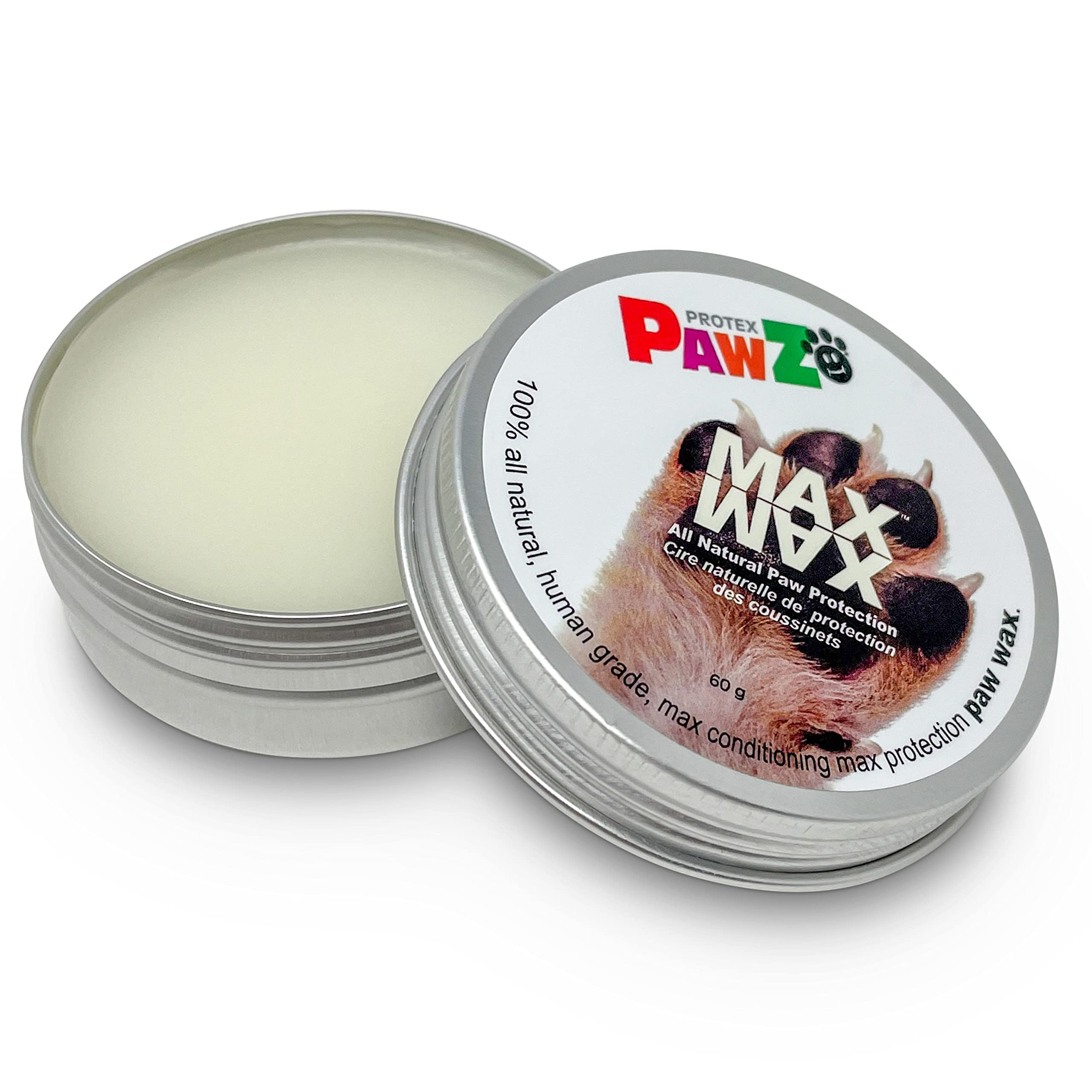 Maxwax Dog Paw Balm - 100% All Natural Paw Balm For Dogs - Lick Safe - Paw Soother For Puppies And Adult Dogs - Wax For Dog Paw 