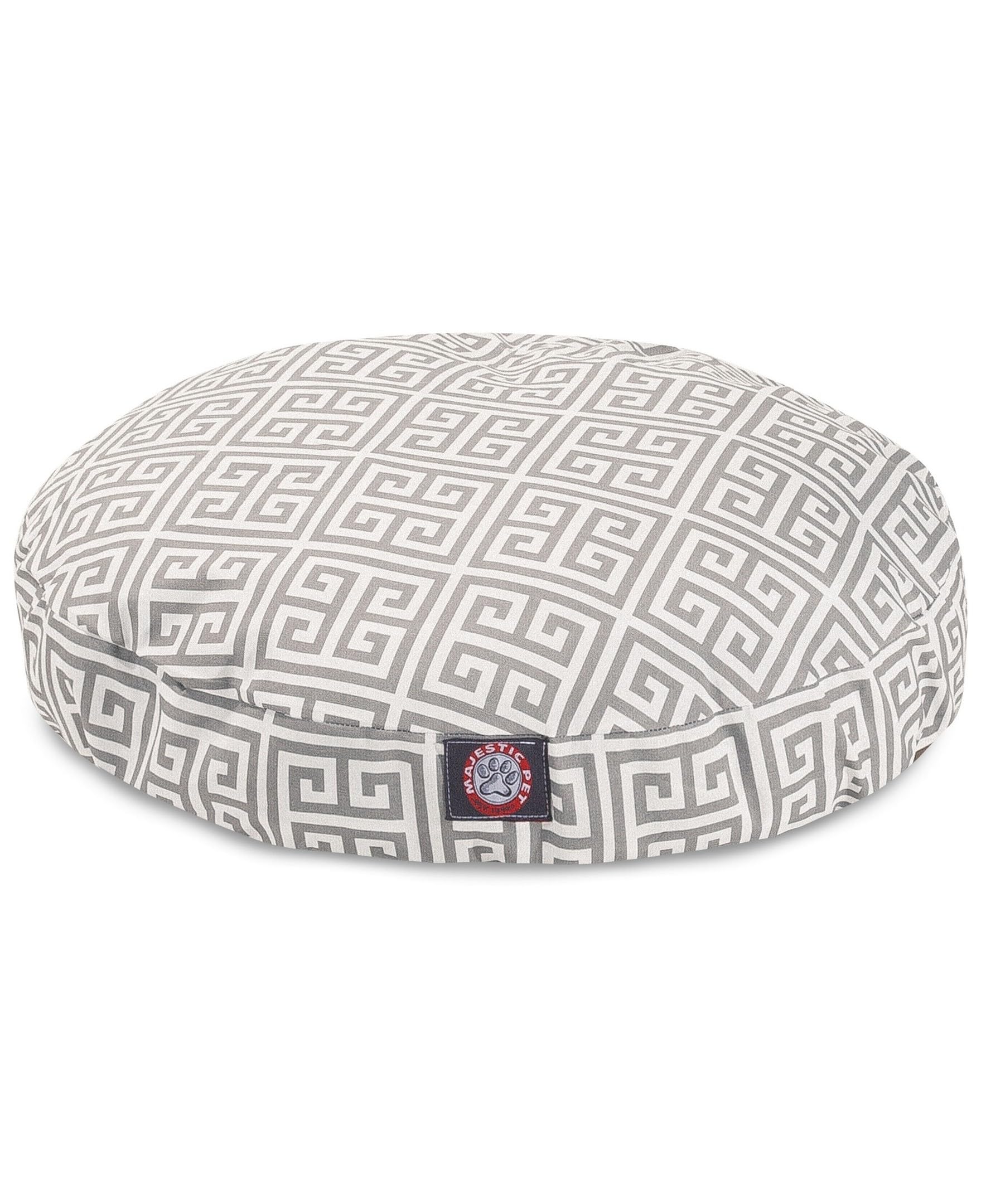 Grey Towers Grey Towers Small Round Indoor Outdoor Pet Dog Bed With Removable Washable Cover By Majestic Pet Products