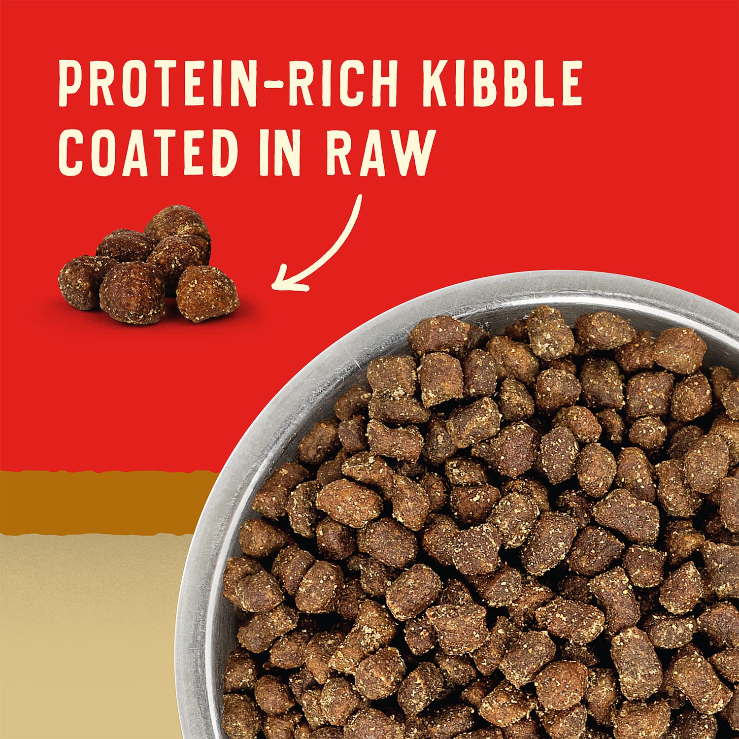Stella & Chewys Wild Red Dry Dog Food Raw Coated High Protein Wholesome Grains Prairie Recipe, 21 lb. Bag