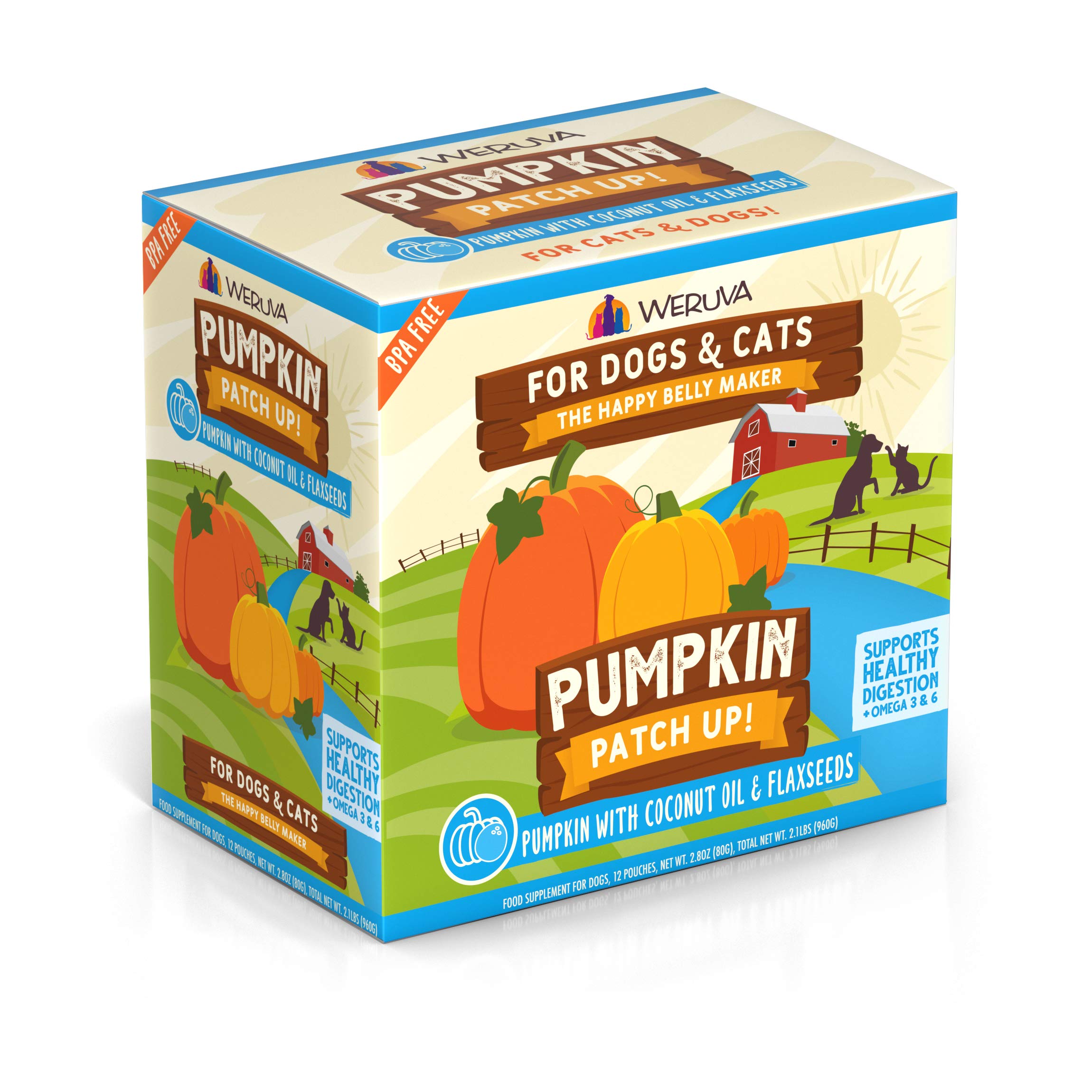 Weruva Pumpkin Patch Up! Pumpkin Pouches for Dogs & Cats