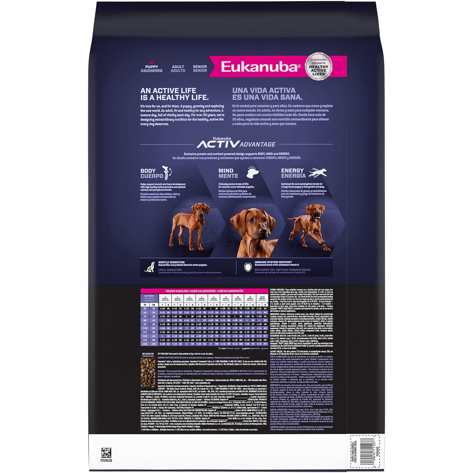 Eukanuba Puppy Large Breed Dry Dog Food, 4.5 Lb. Bag