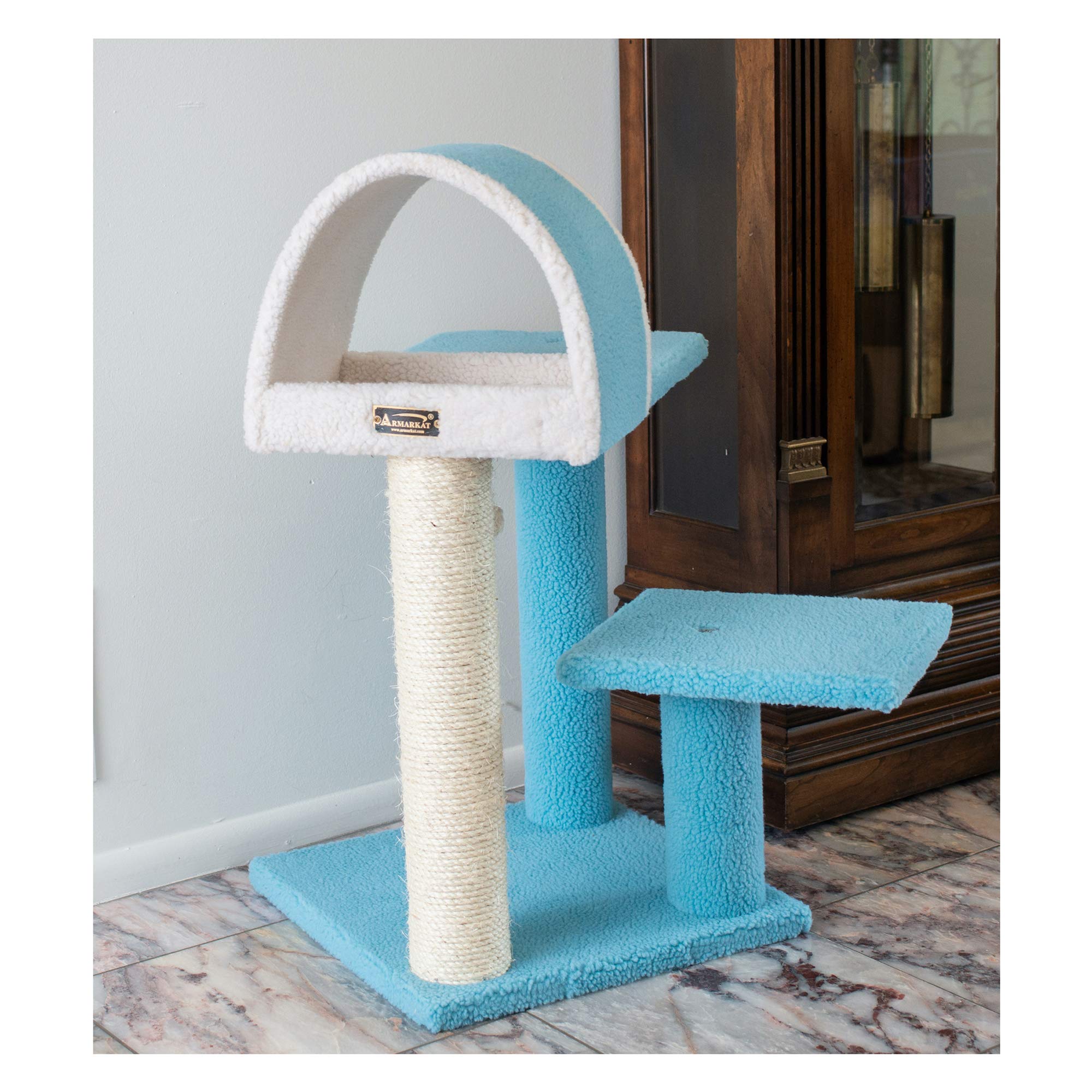 Armarkat Cat Tree Model B2903, Sky Blue