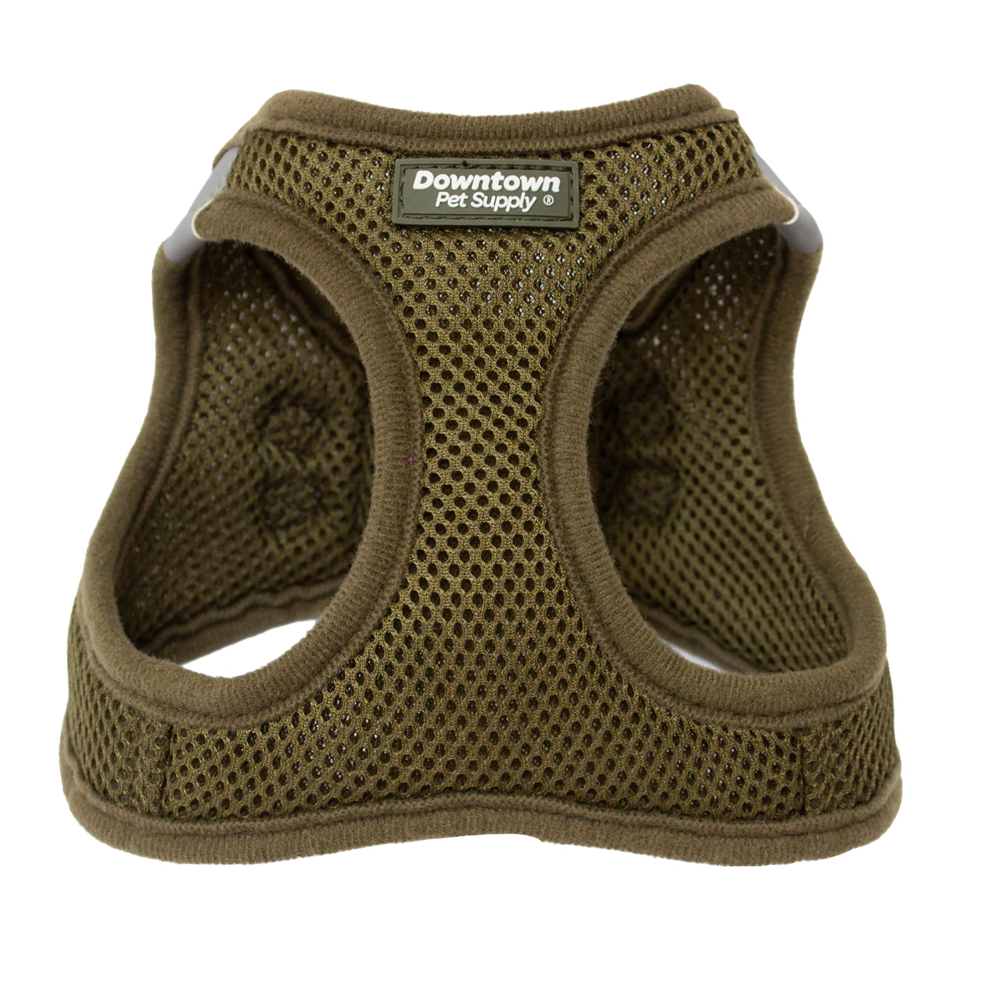 Downtown Pet Supply Step In Dog Harness For Teacup Dogs & Cats No Pull, Xx-Small, Hunter Green - Adjustable Harness With Padded 