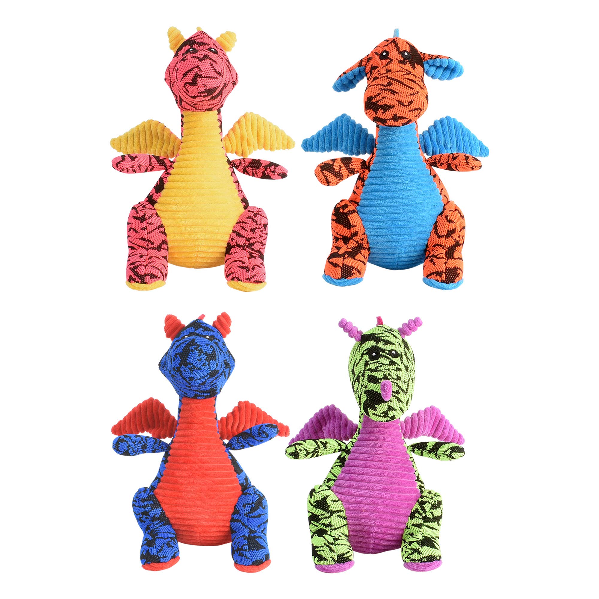 Multipet Dragons 10' Dog Toy, Assorted