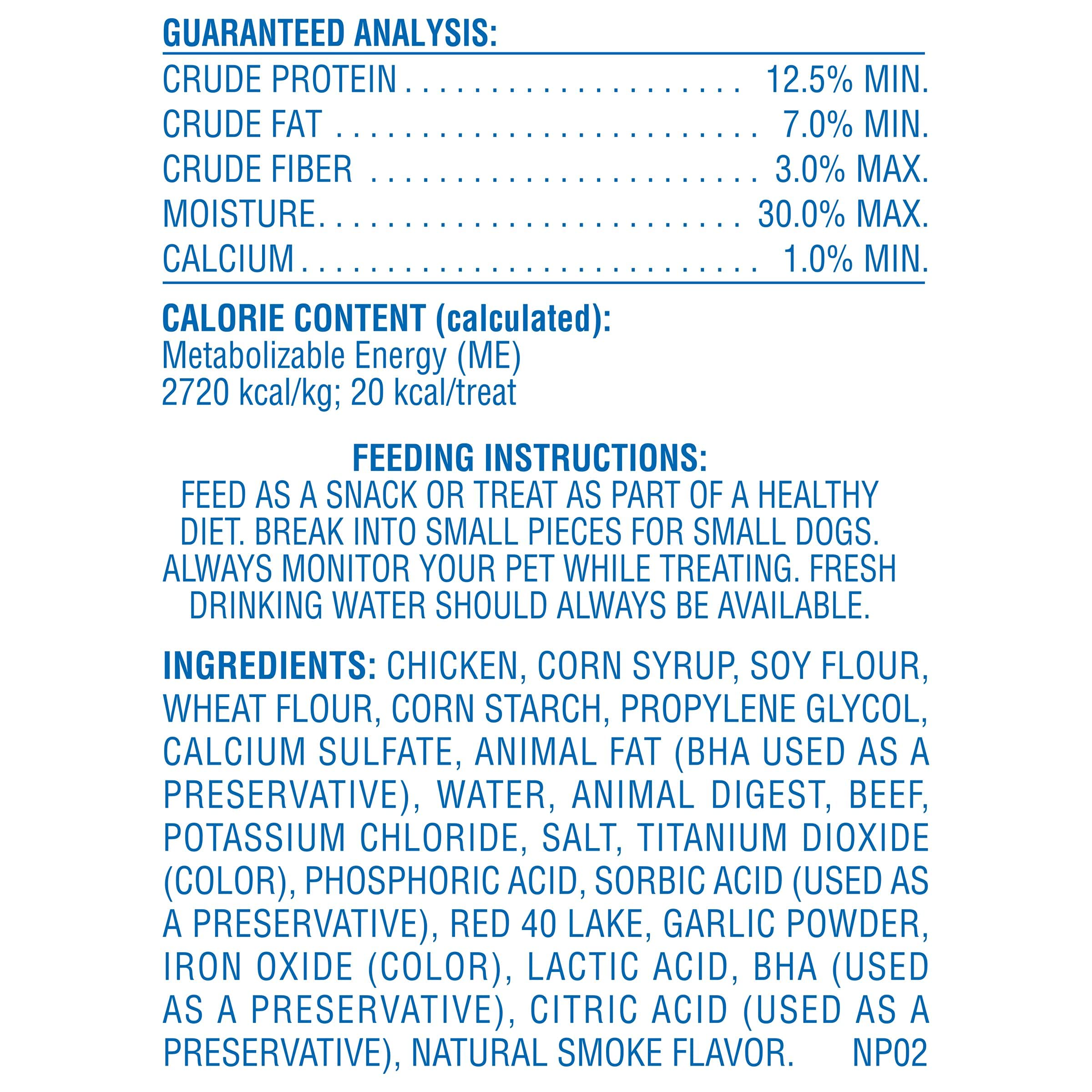 Canine Carry Outs Dog Treats, Beef Flavor, 22.5 Ounce (Pack of 4)