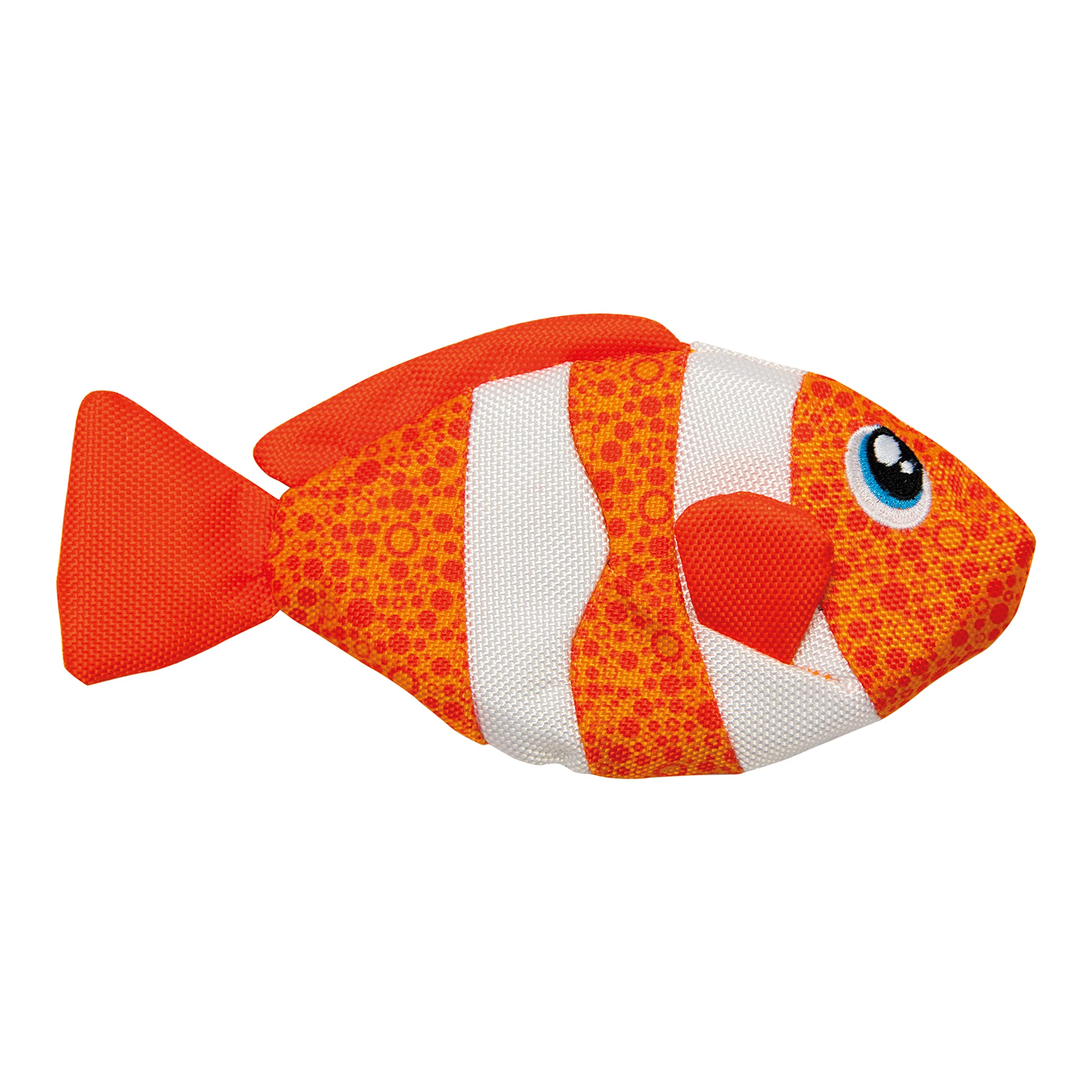 Outward Hound Floatiez Clownfish Floating Interactive Dog Toy, Small