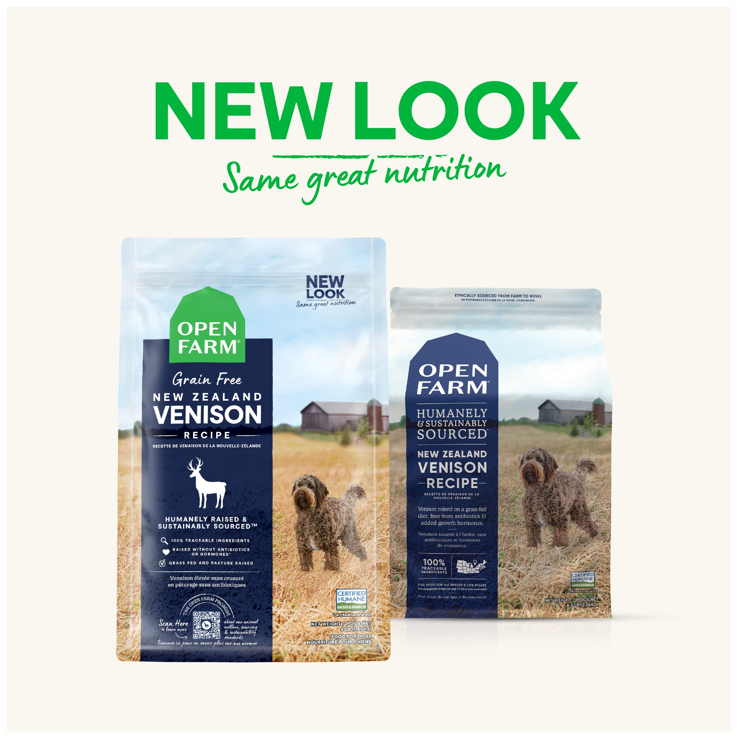 Open Farm Grain-Free Dry Dog Food with Ethically Sourced Ingredients, Non-GMO Veggies & Superfoods to Support Overall Health, Ne
