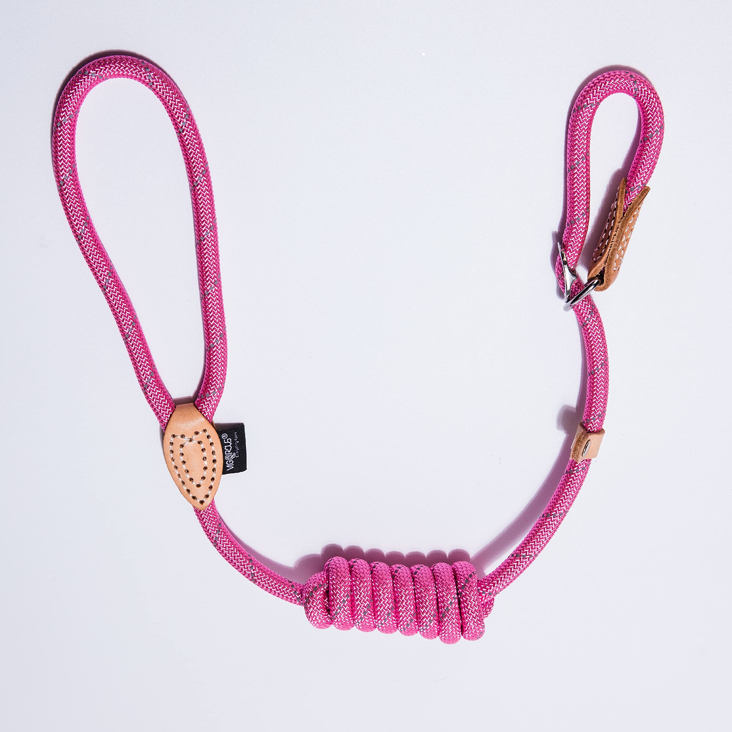Puppy Pet Cat Dog Leash Collar Basic Accessories Reflective Retractable Dog Rope Pet Traction Belt 5Ft(Large 0.55In, 66-88Lb, Pi