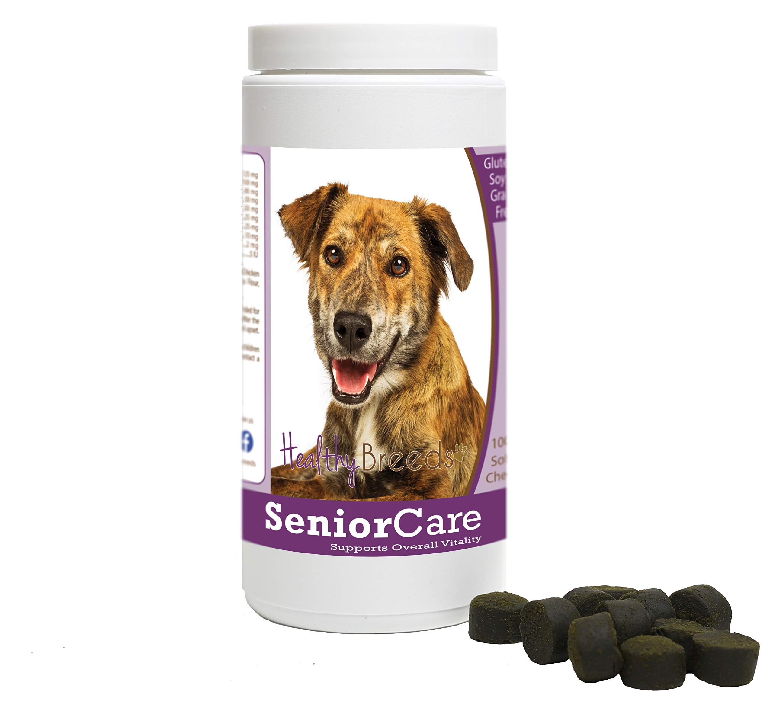 Healthy Breeds Plott Senior Dog Care Soft Chews 100 Count