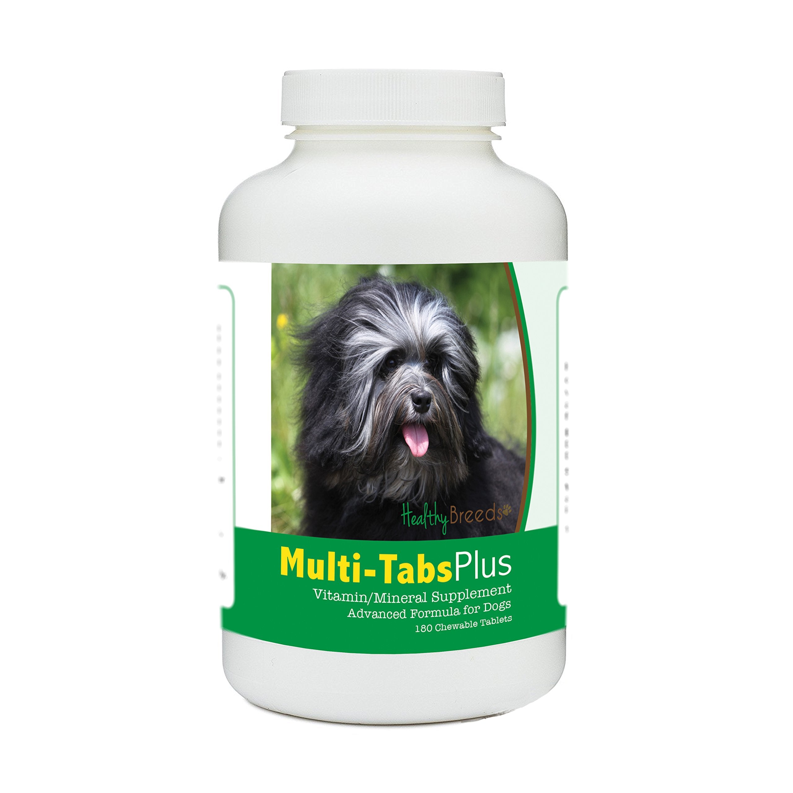 Healthy Breeds Lowchen Multi-Tabs Plus Chewable Tablets 180 Count