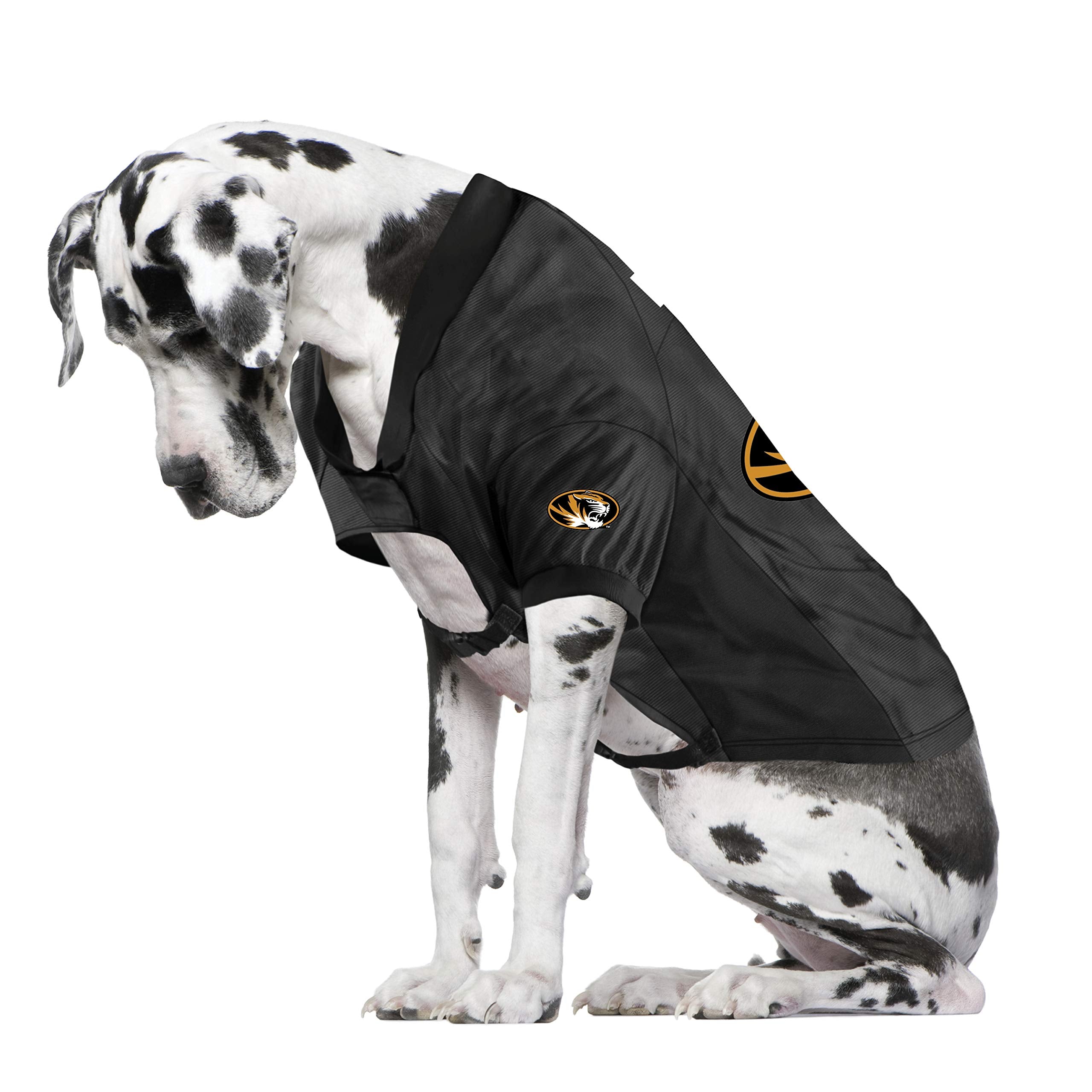 Missouri Tigers Pet Jersey Stretch Size Big Dog - Special Order