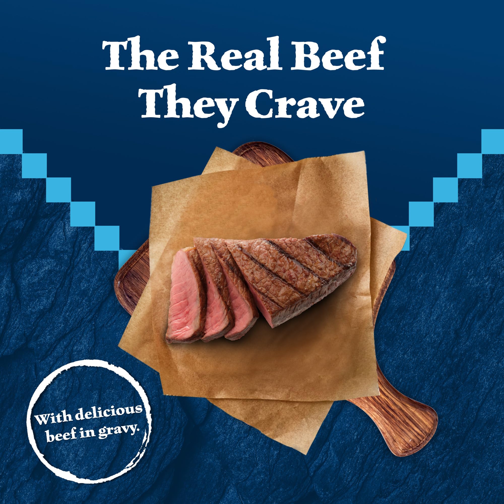 Blue Buffalo Wilderness Wolf Creek Stew Wet Dog Food, High-Protein & Grain-Free, Made with Natural Ingredients, Hearty Beef in G