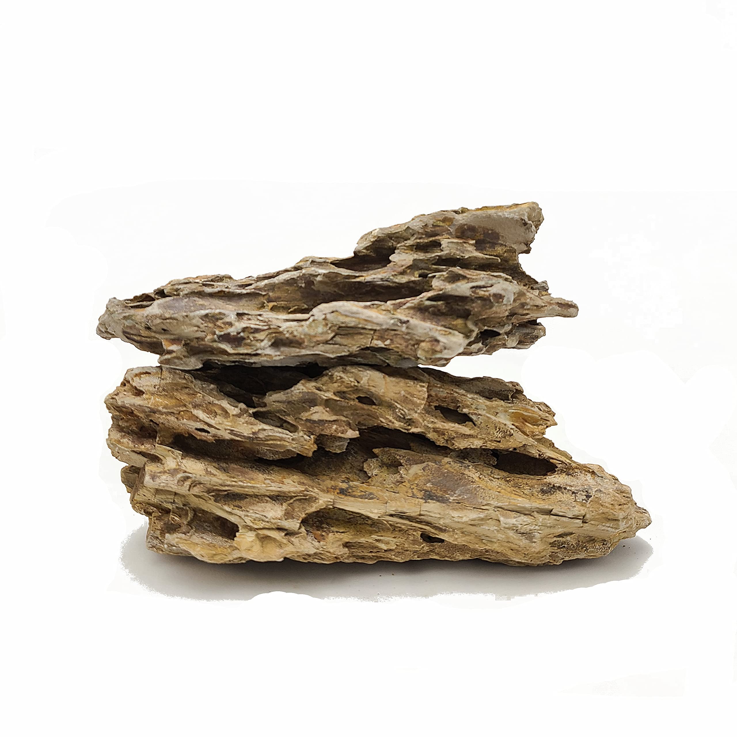 Lifegard Aquatics Dragon Ohko Aquascaping Rocks 25 Lbs Kits, Brown, (R480065WT)