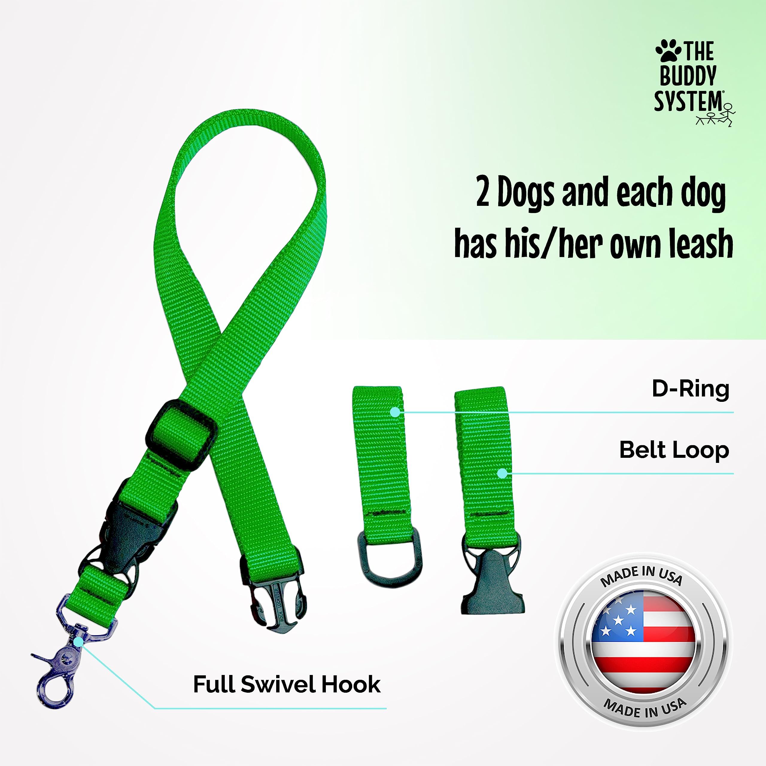 The Buddy System Extra Buddy Regular Green