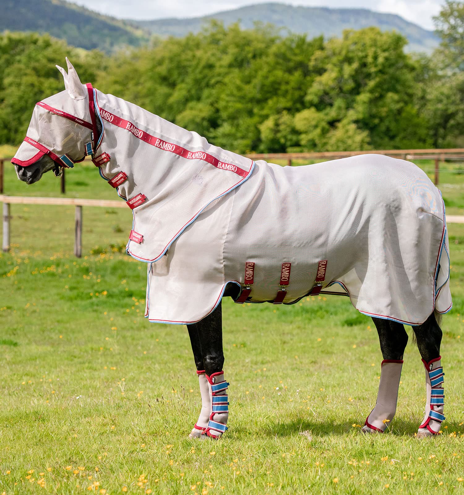 Horseware Rambo Protector Fly Sheet with Disc Front Closure (0g Light)