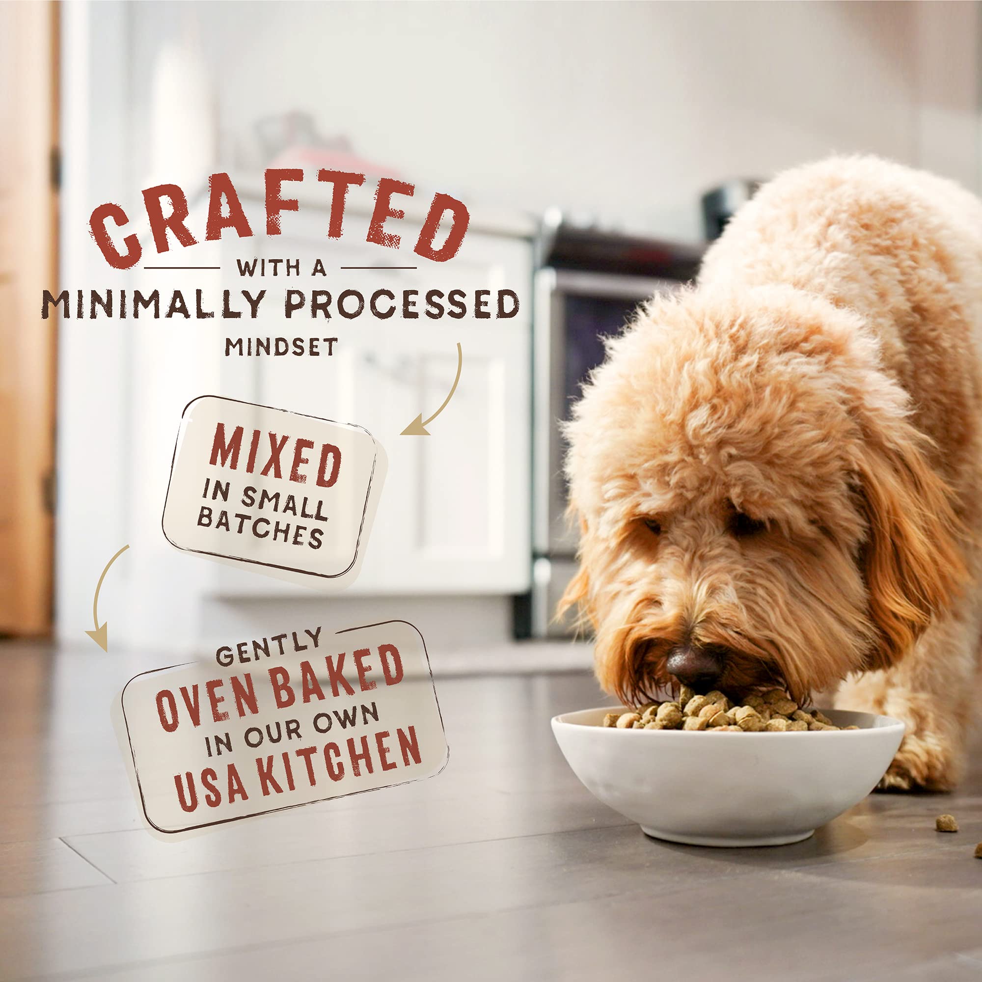Stella & Chewys SuperBlends Raw Coated Wholesome Grains Grass-Fed Beef, Beef Liver & Lamb Recipe with Superfoods, 3.5 lb. Bag
