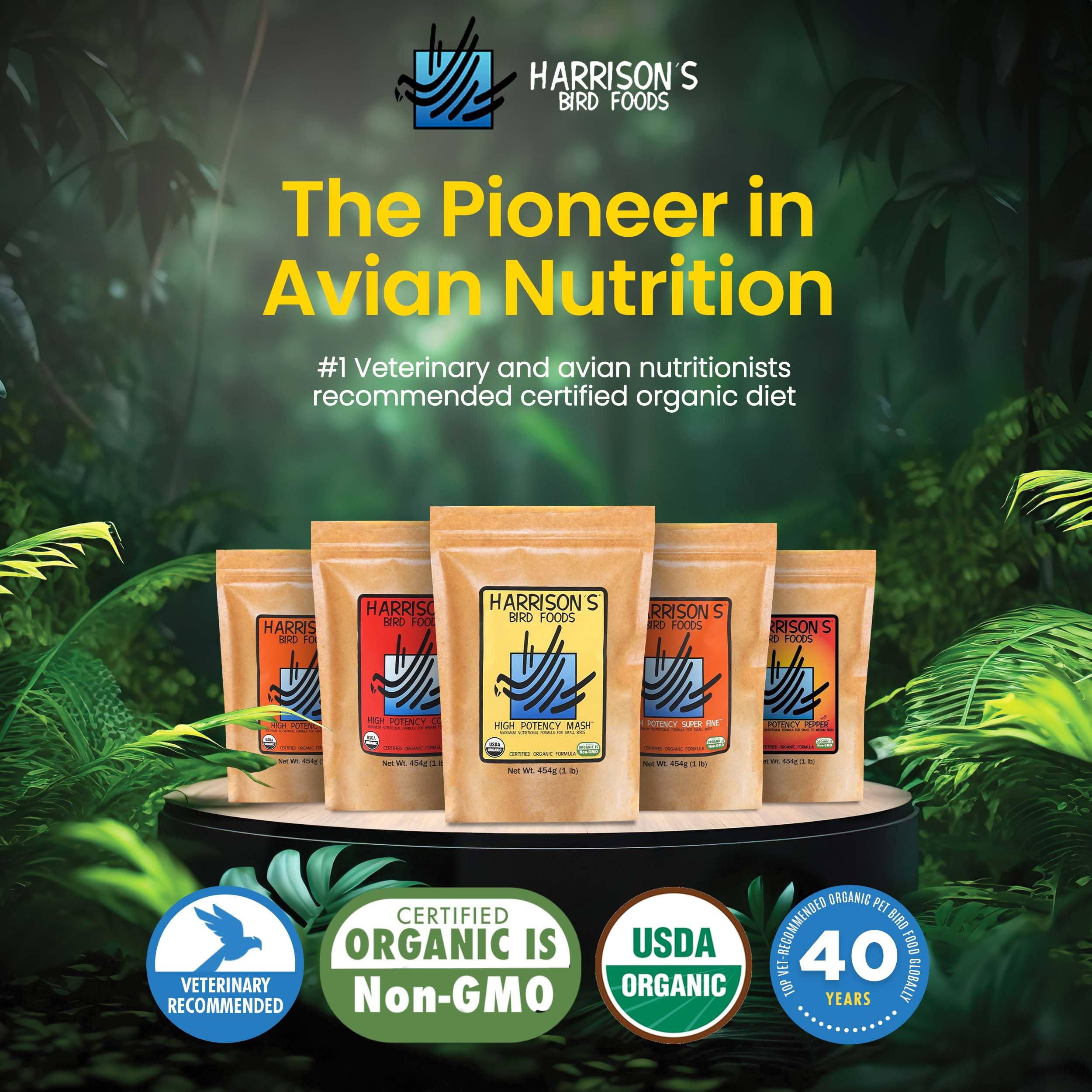 Harrisons High potency Mash 1 Lb