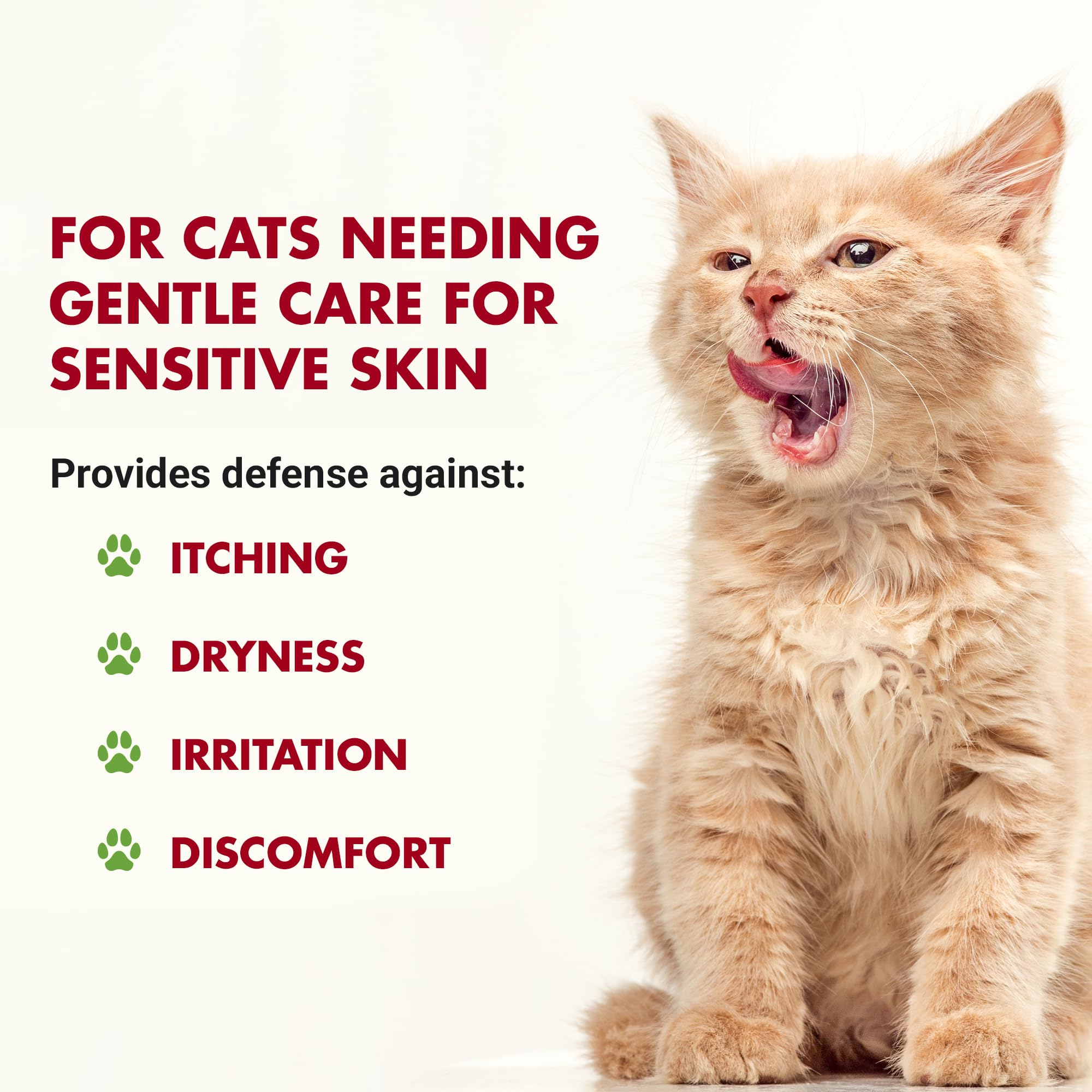 LIQUID-VET by Cool PET Holistics Feline Itch & Allergy Advanced Formula, Plain, 8 oz