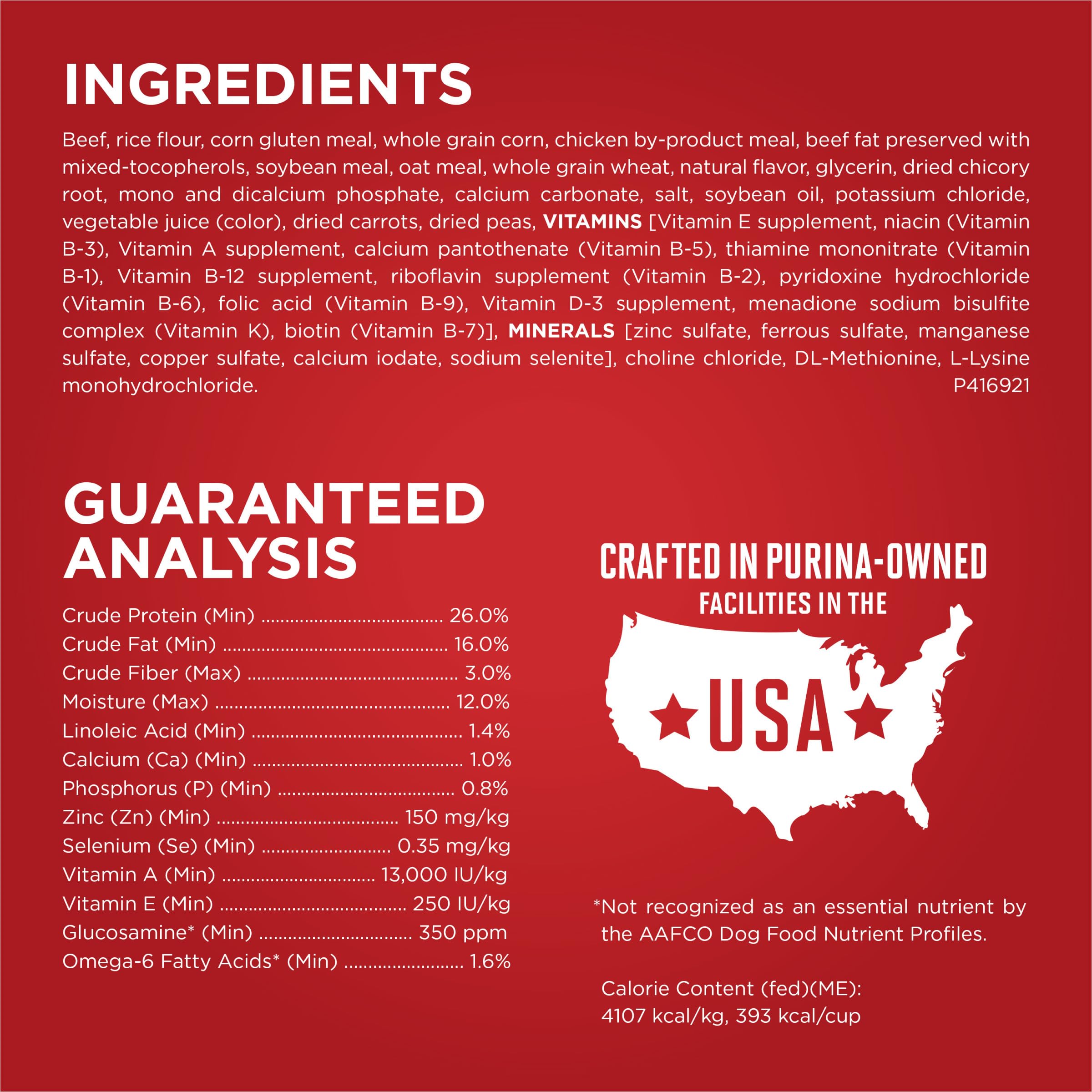 Purina ONE Small Bites Beef and Rice Formula Small High Protein Dry Dog Food Natural With Added Vitamins, Minerals and Nutrients